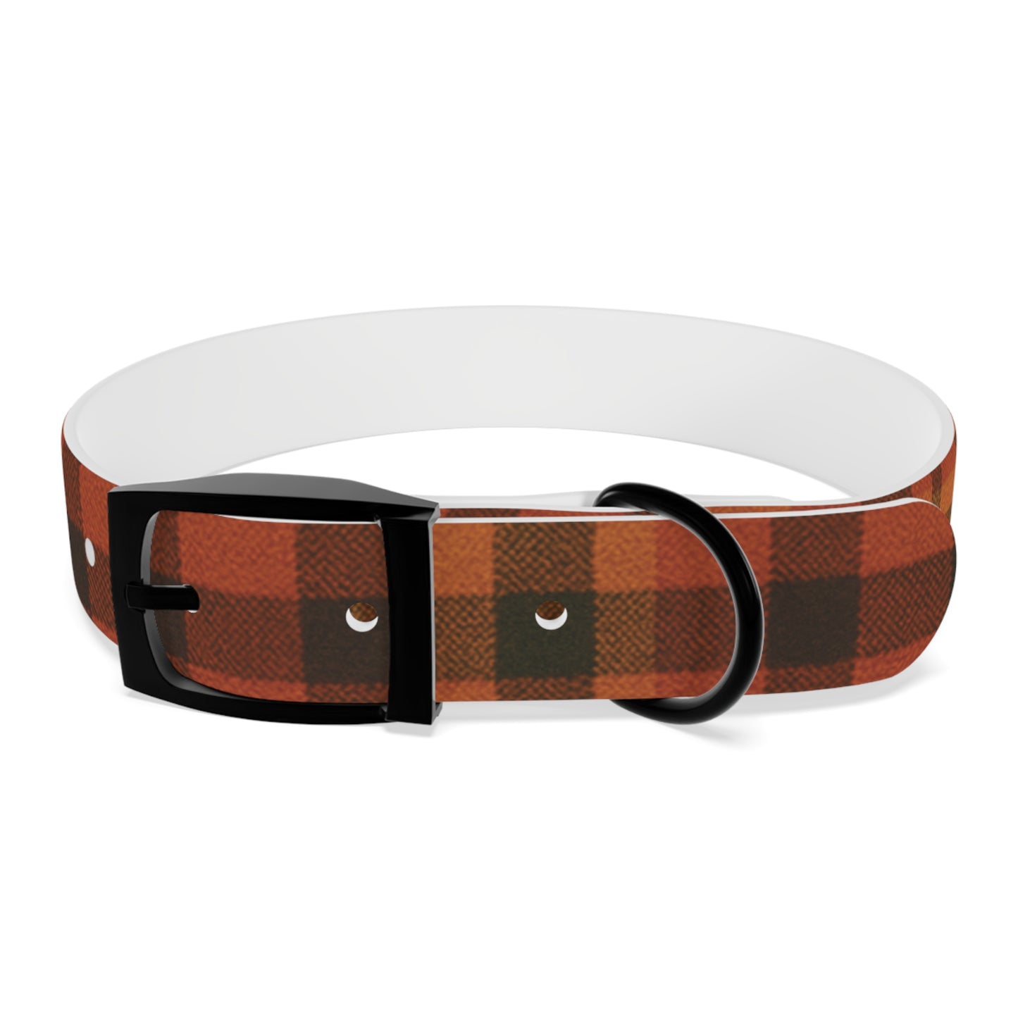 Fall Dog Collar, plaid
