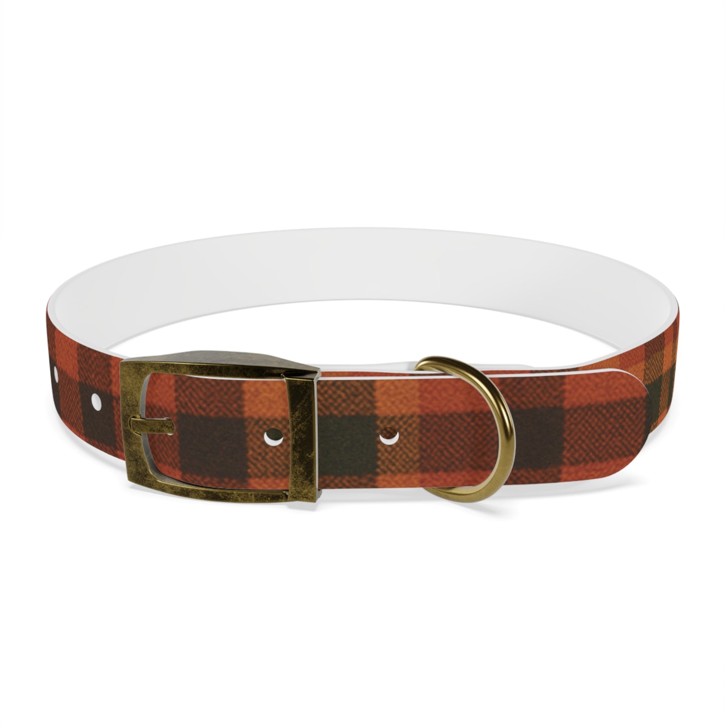 Fall Dog Collar, plaid