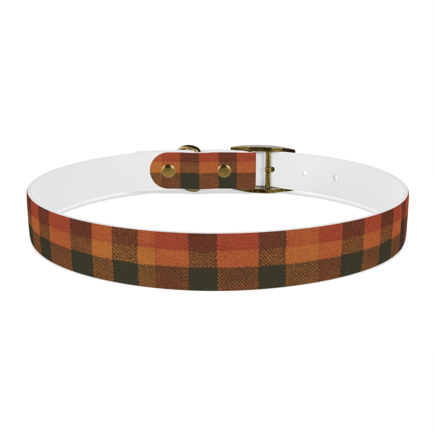 Fall Dog Collar, plaid