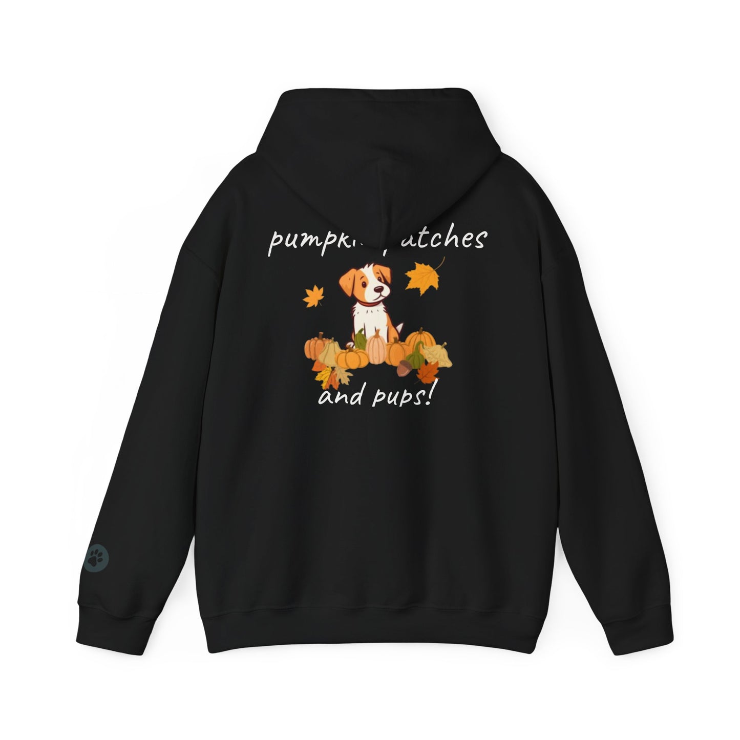 Pumpkin Patches and Pups Fall Hoodie