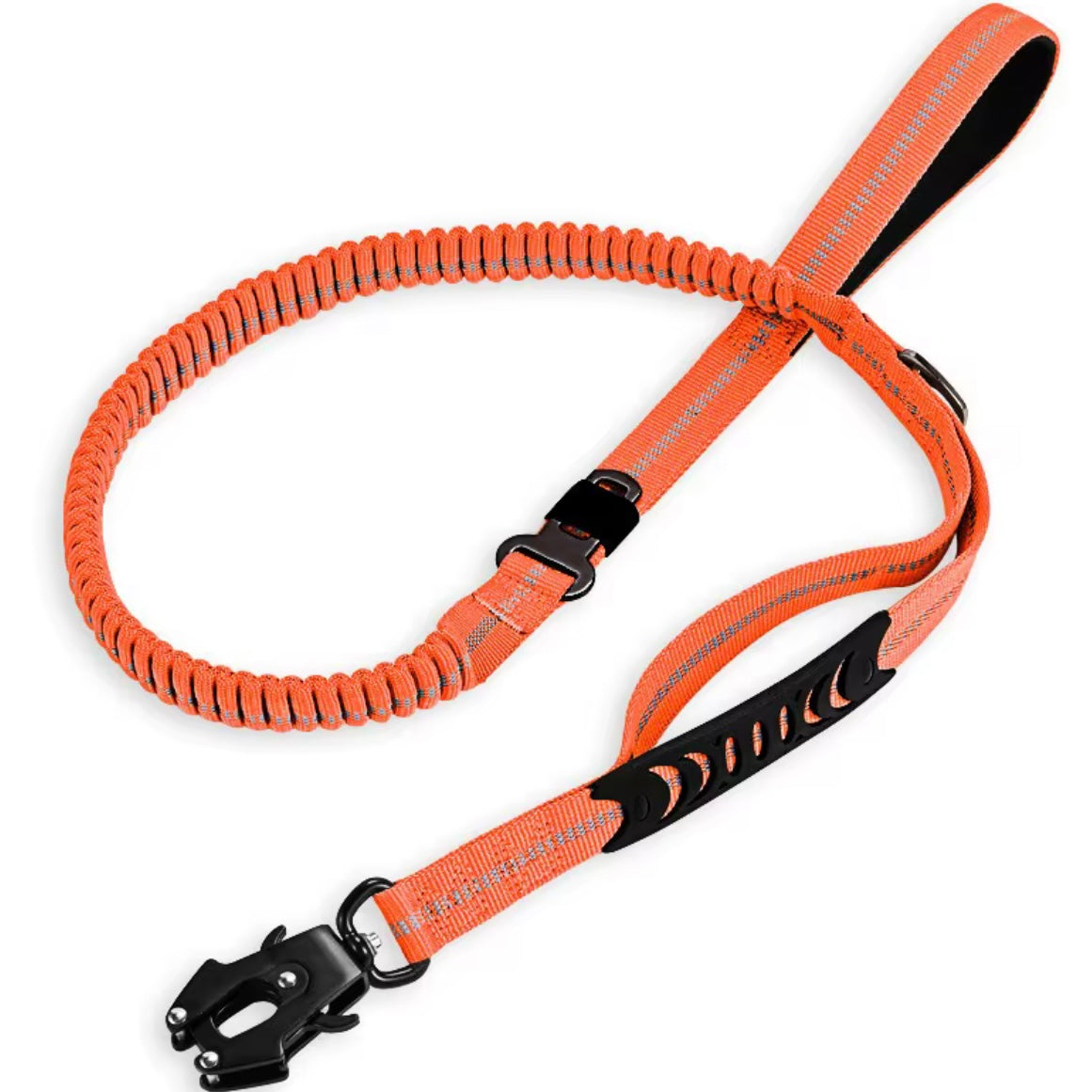 Bungee Dog Leash With Seatbelt Attachment
