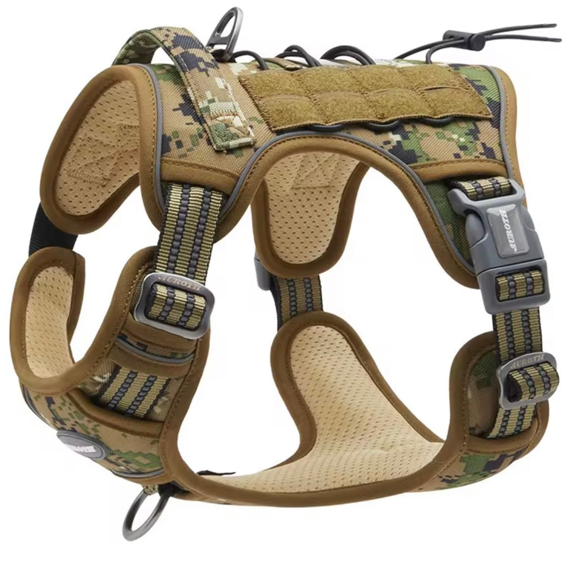 No-Pull Tactical Dog Harness with Front Loop