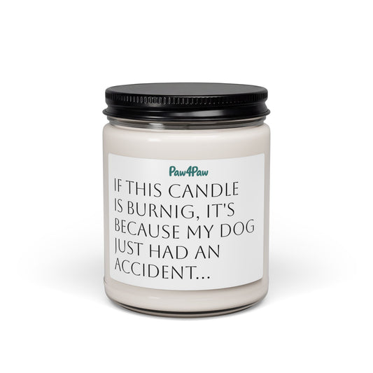Funny Relatable Dog Scented Candle (9oz)