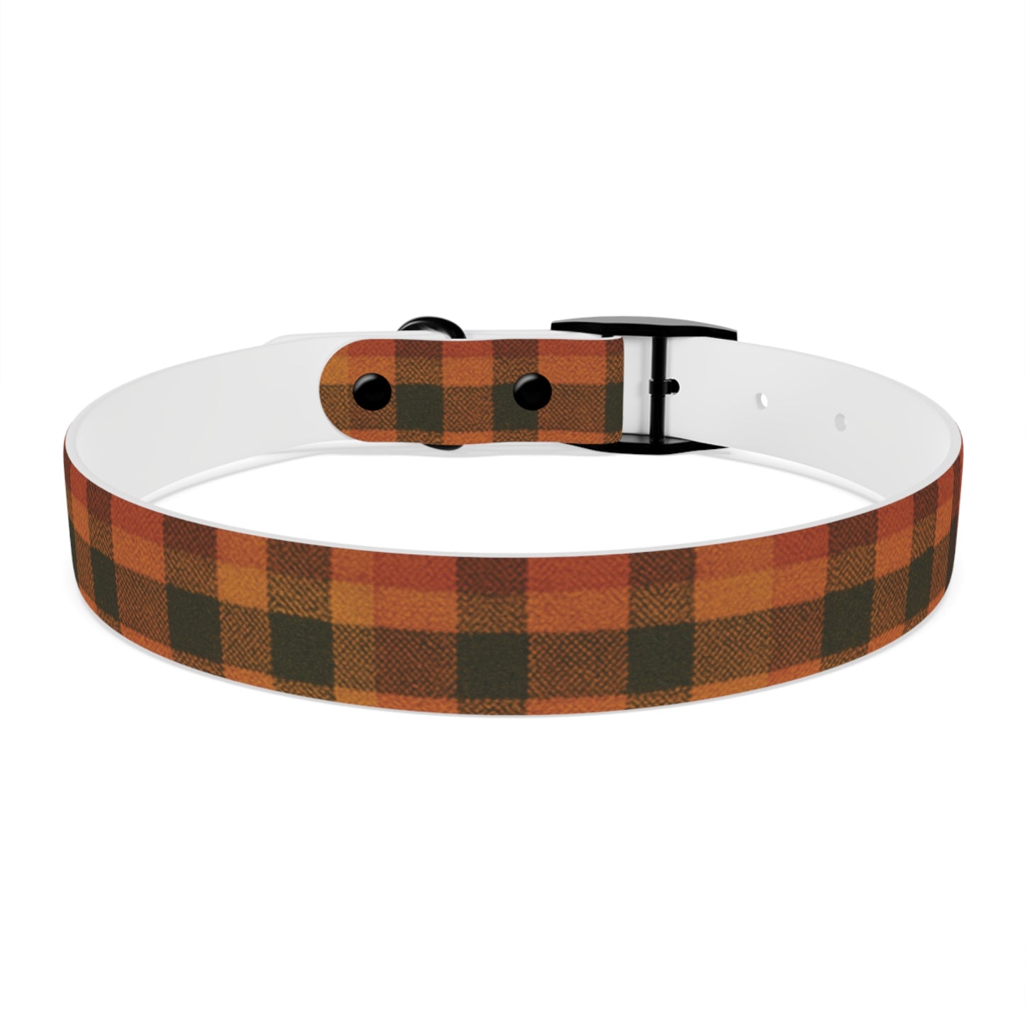 Fall Dog Collar, plaid