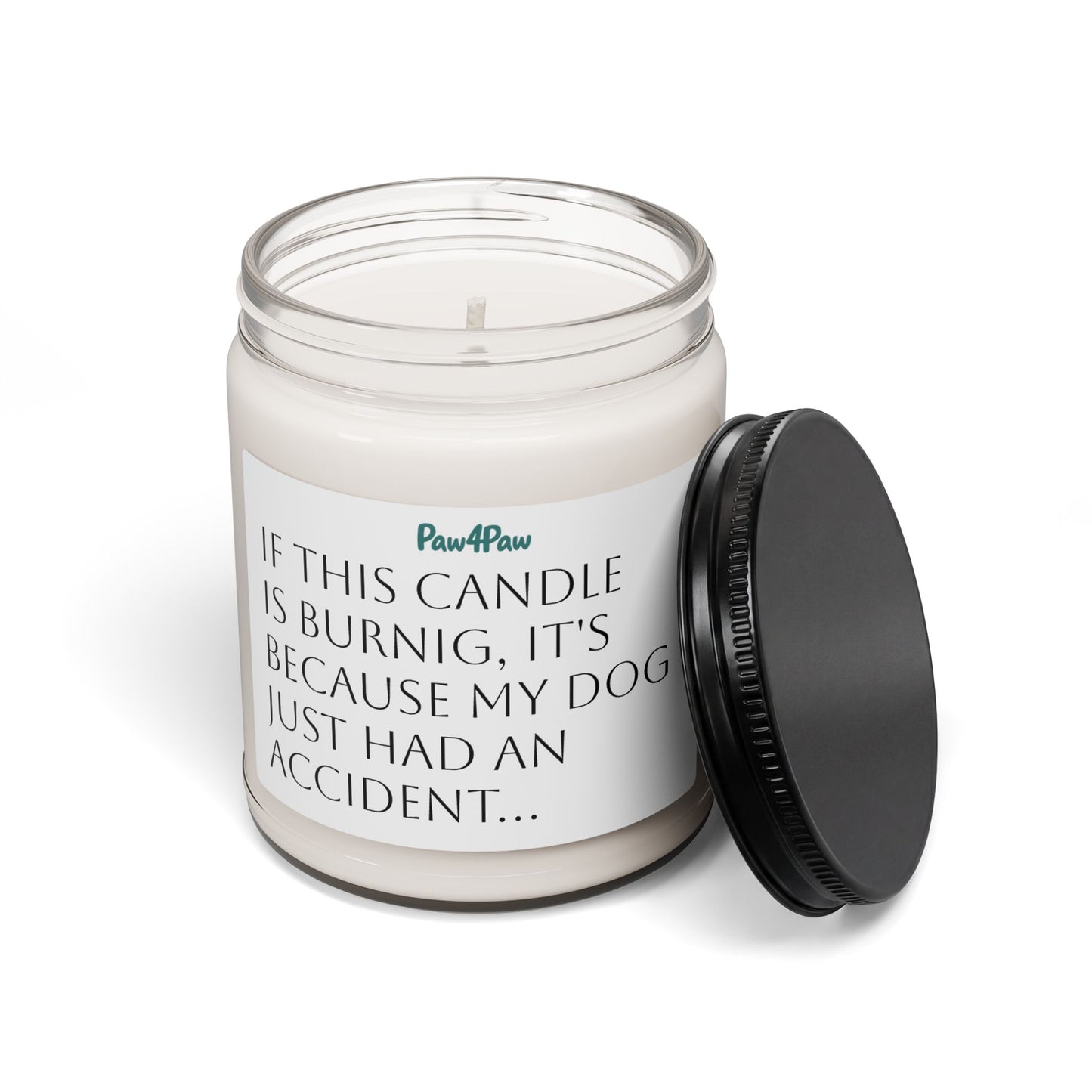 Funny Relatable Dog Scented Candle (9oz)