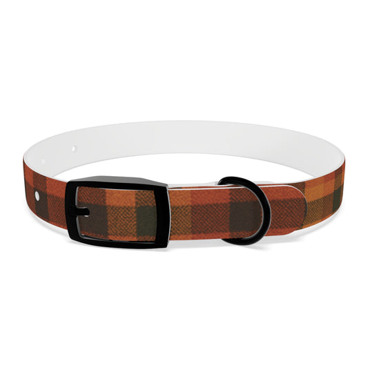 Fall Dog Collar, plaid