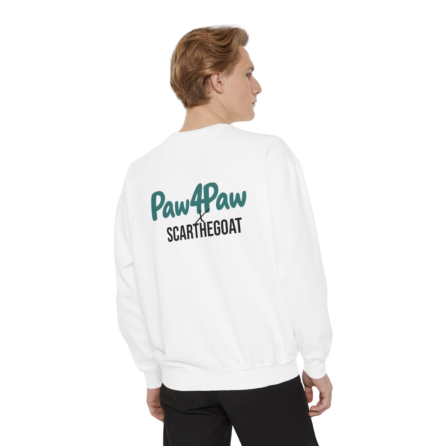 Paw4paw x Scarthegoat Collab — “If I Was a Dog” Graphic Crewneck