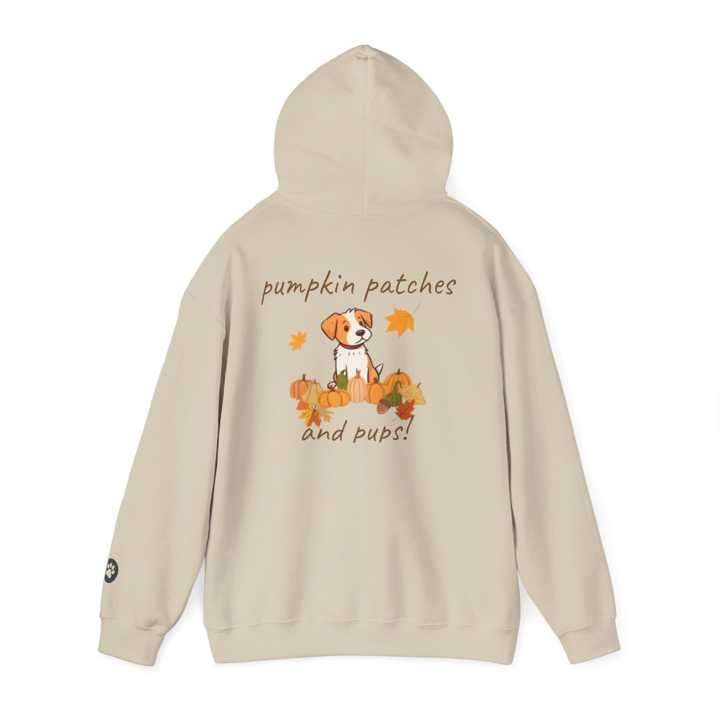 Pumpkin Patches and Pups Fall Hoodie