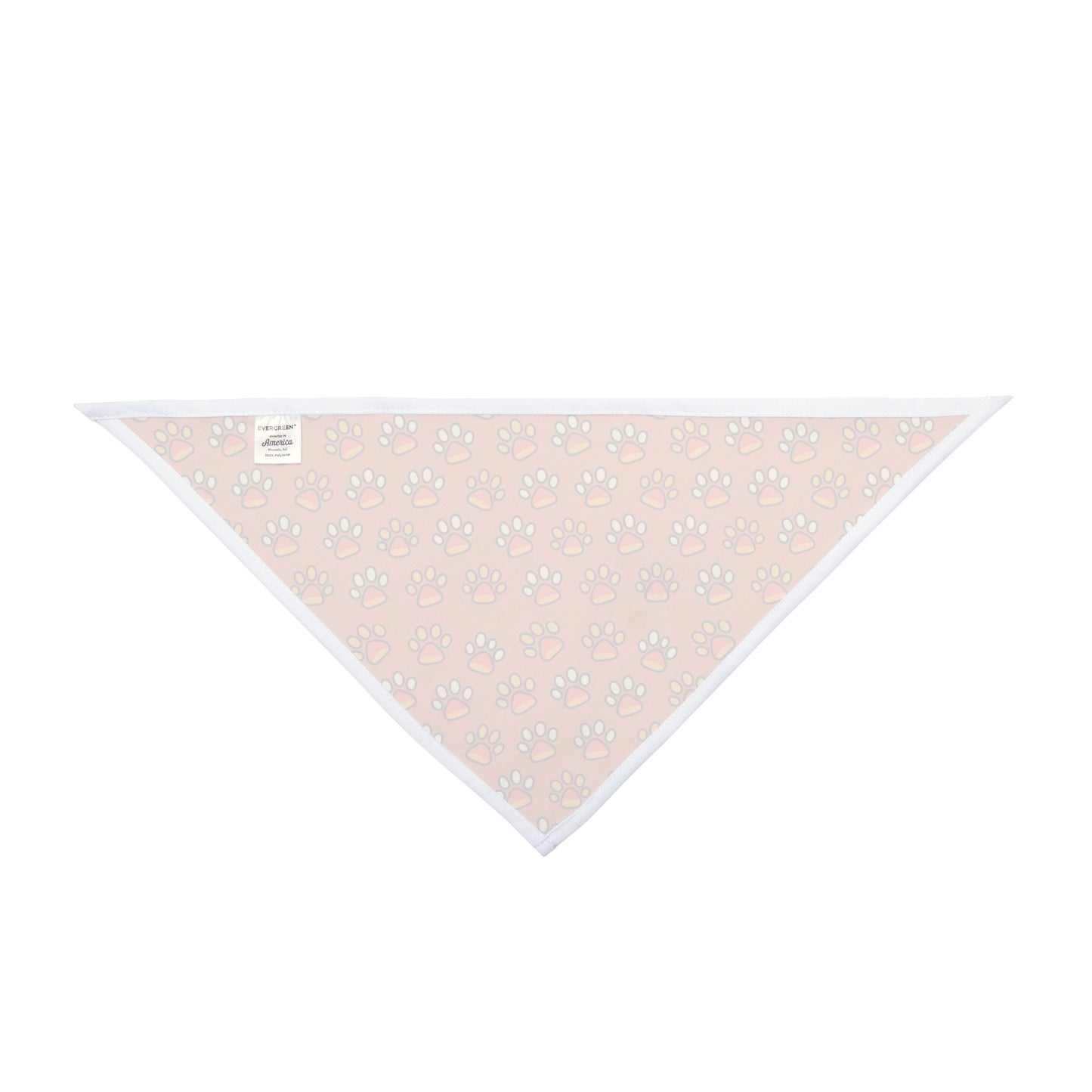 Cute  Fall Paw Print Pet Bandana