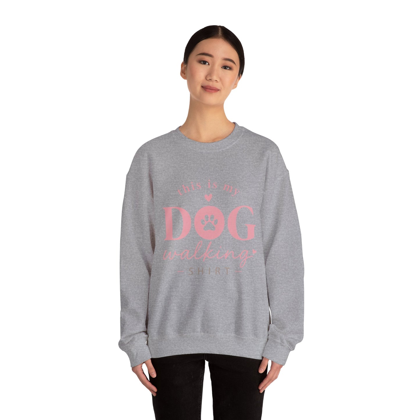 “This Is My Dog Walking Shirt” Sweatshirt