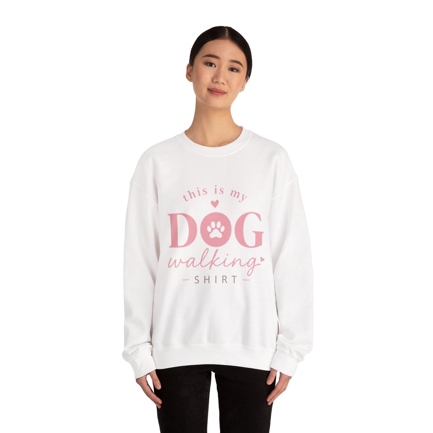 “This Is My Dog Walking Shirt” Sweatshirt