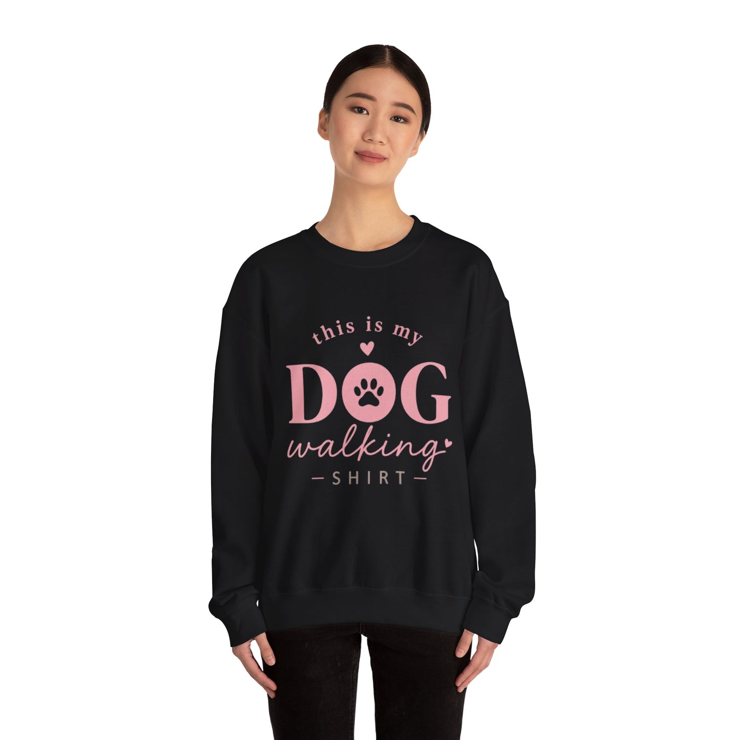 “This Is My Dog Walking Shirt” Sweatshirt