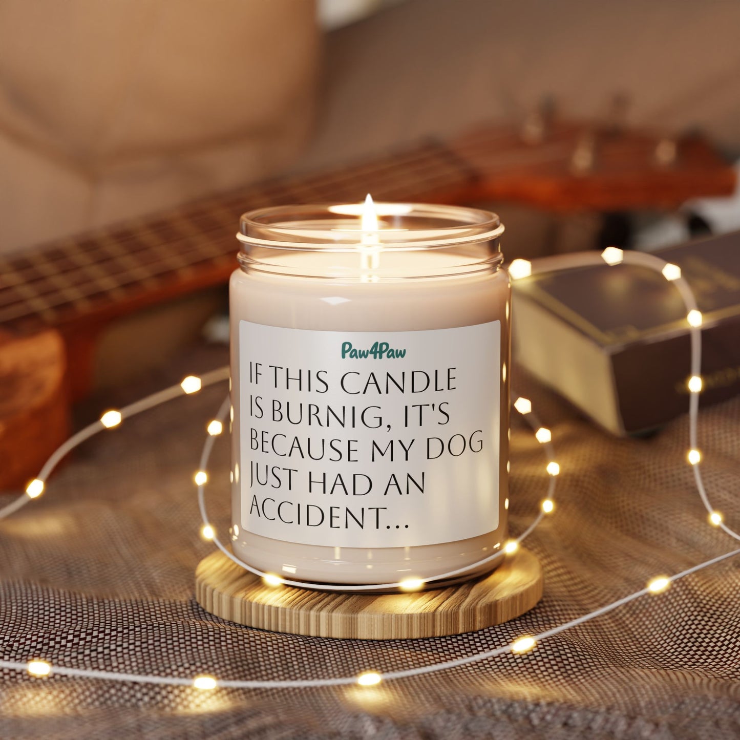 Funny Relatable Dog Scented Candle (9oz)