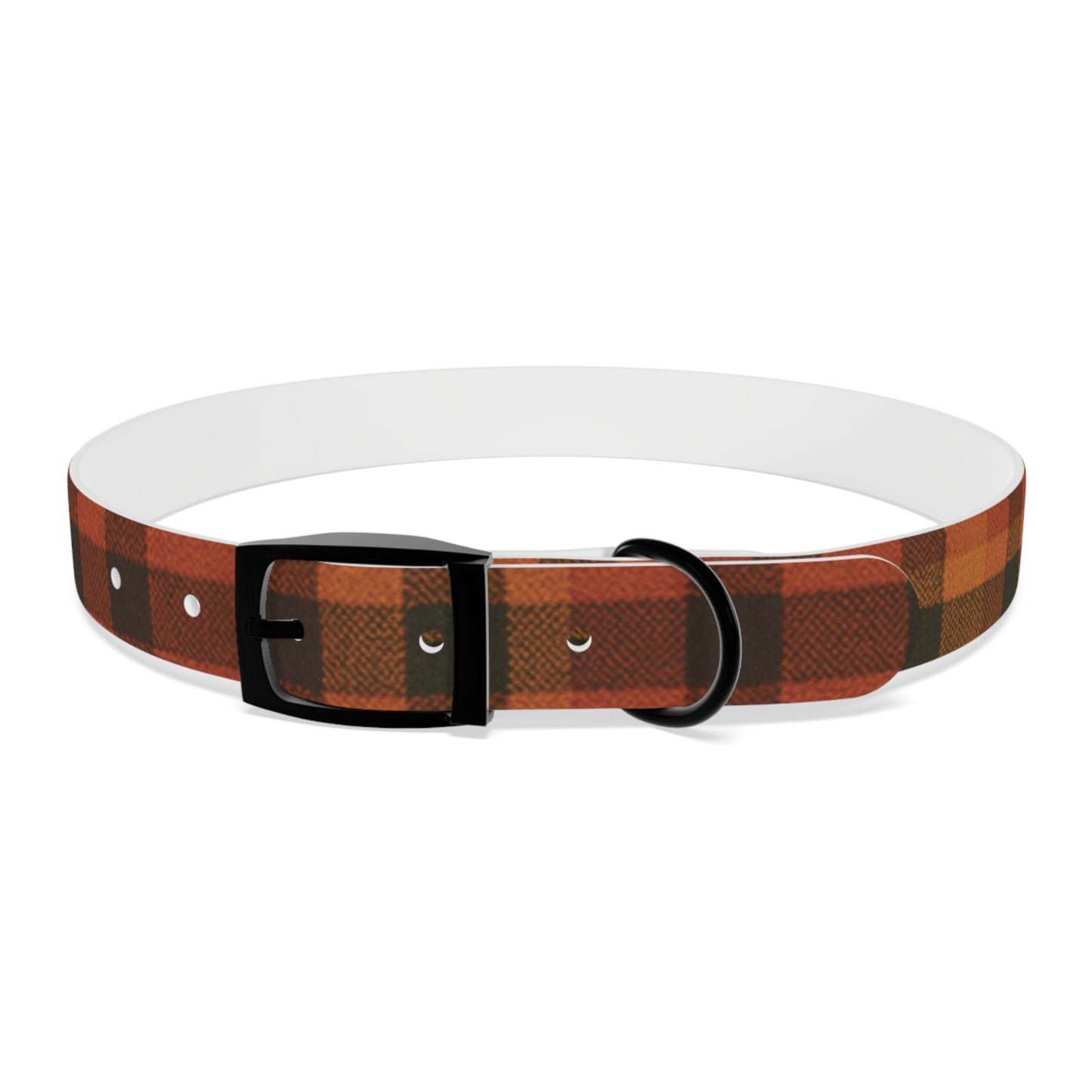 Fall Dog Collar, plaid
