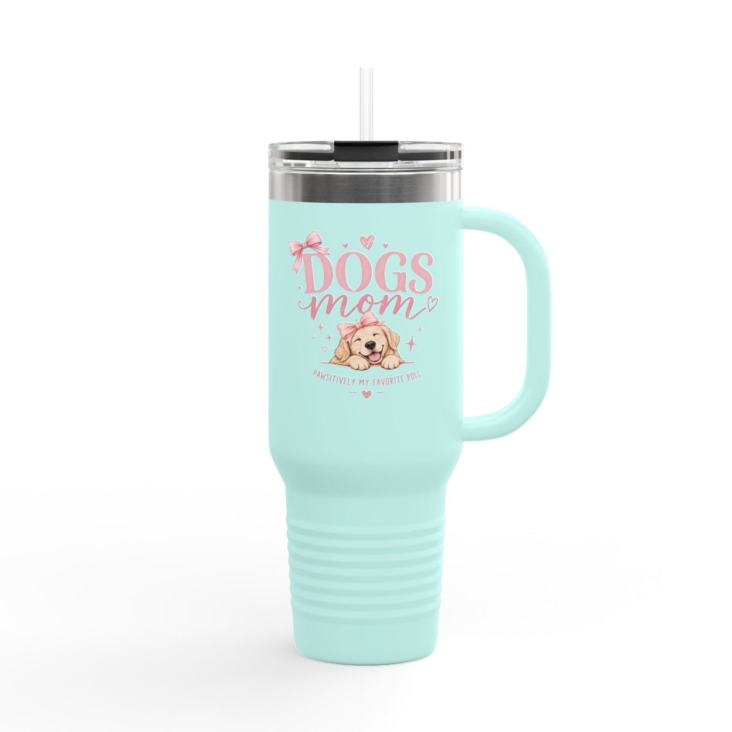 “Dog Mom” Insulated Travel Mug (40oz)