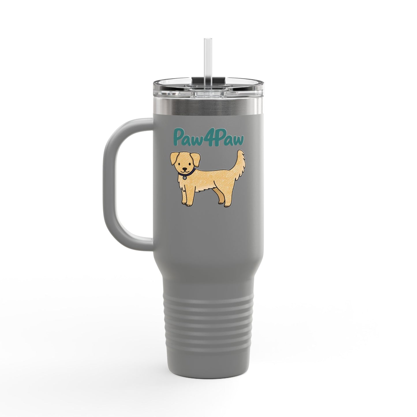 “Dog Mom” Insulated Travel Mug (40oz)
