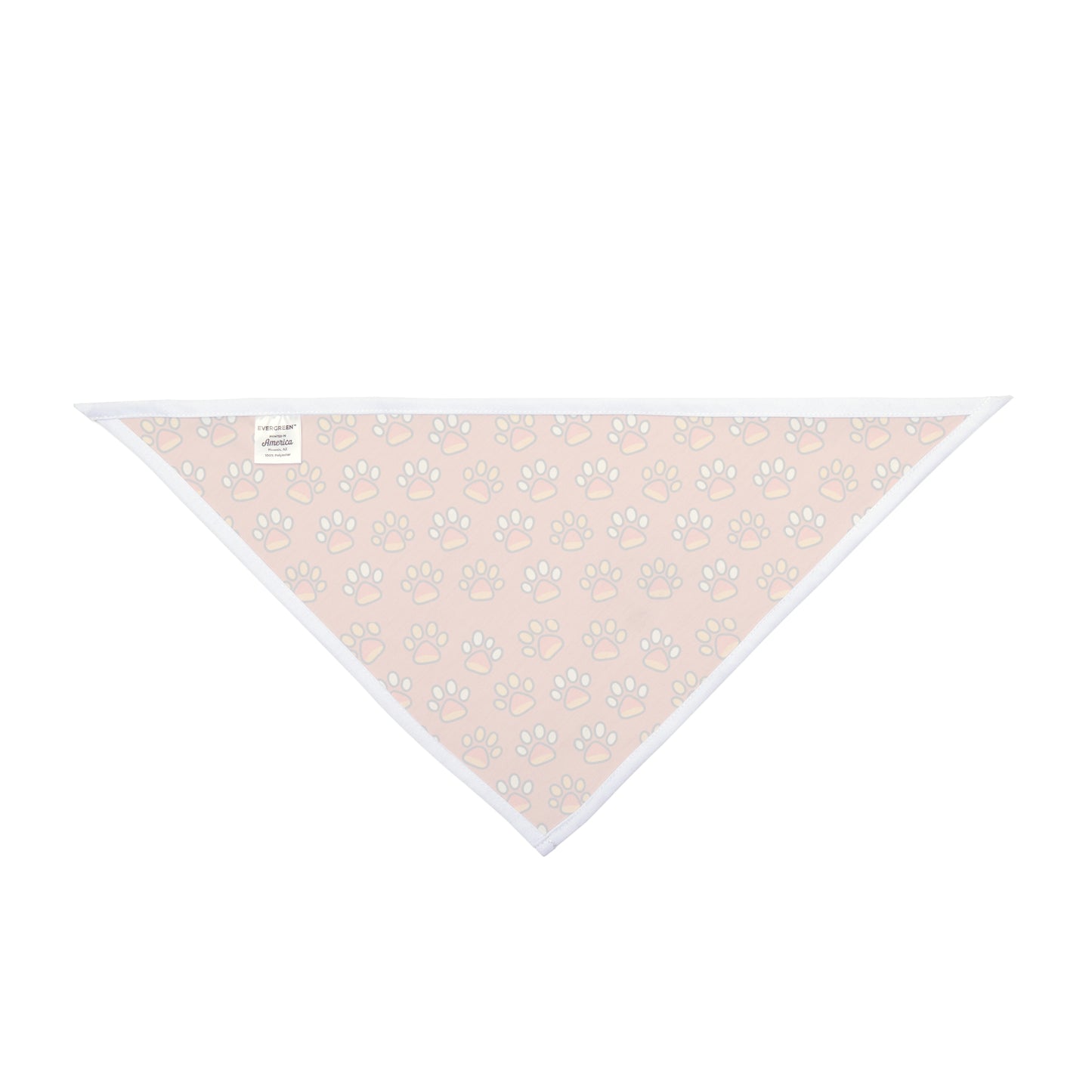 Cute  Fall Paw Print Pet Bandana