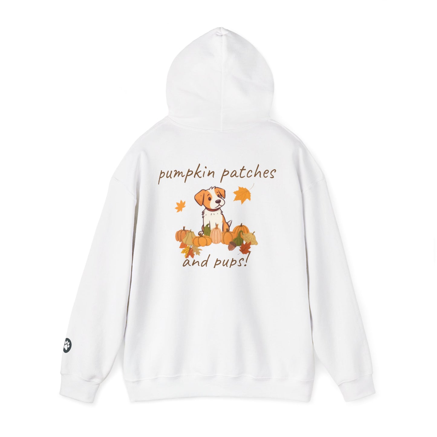 Pumpkin Patches and Pups Fall Hoodie
