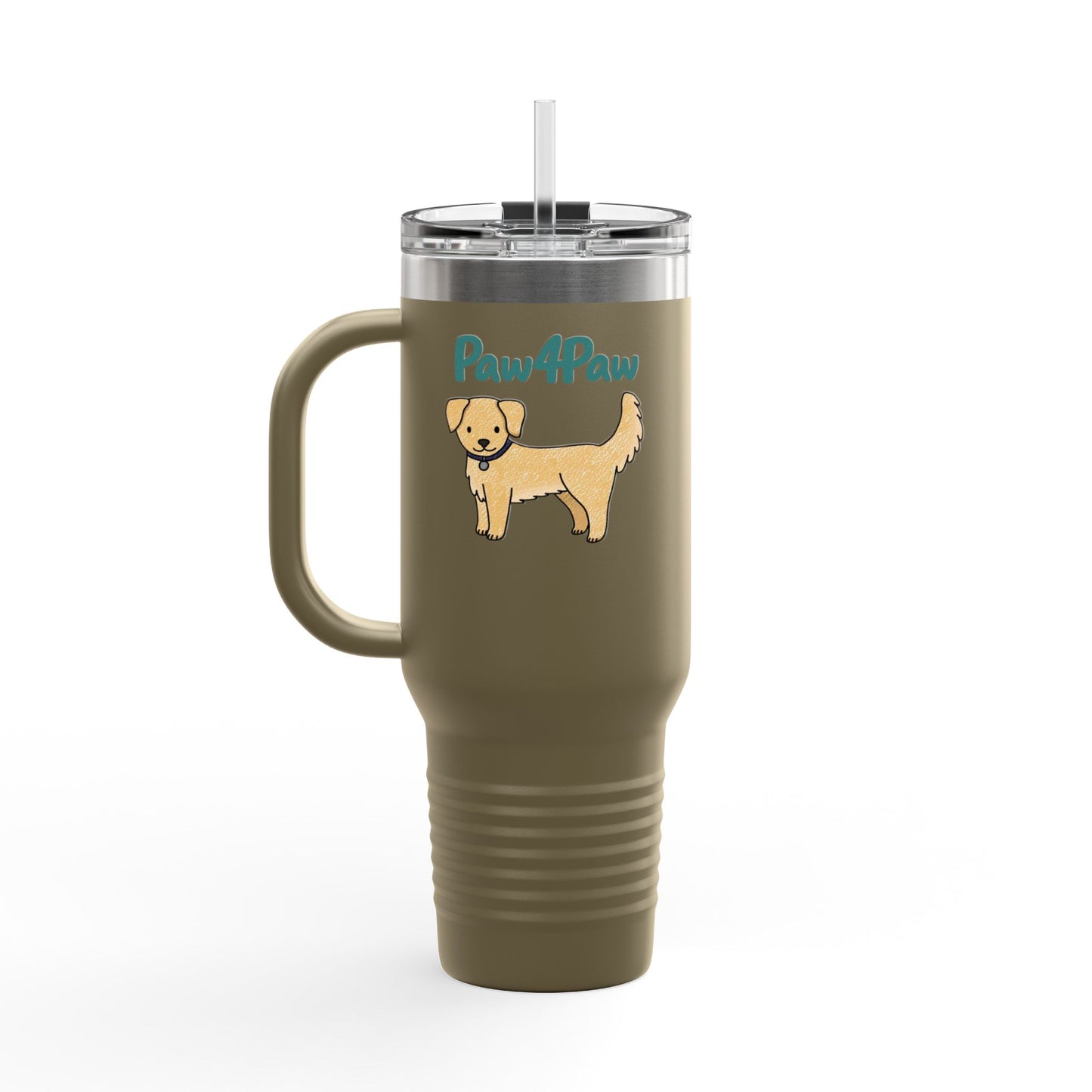 “Dog Mom” Insulated Travel Mug (40oz)
