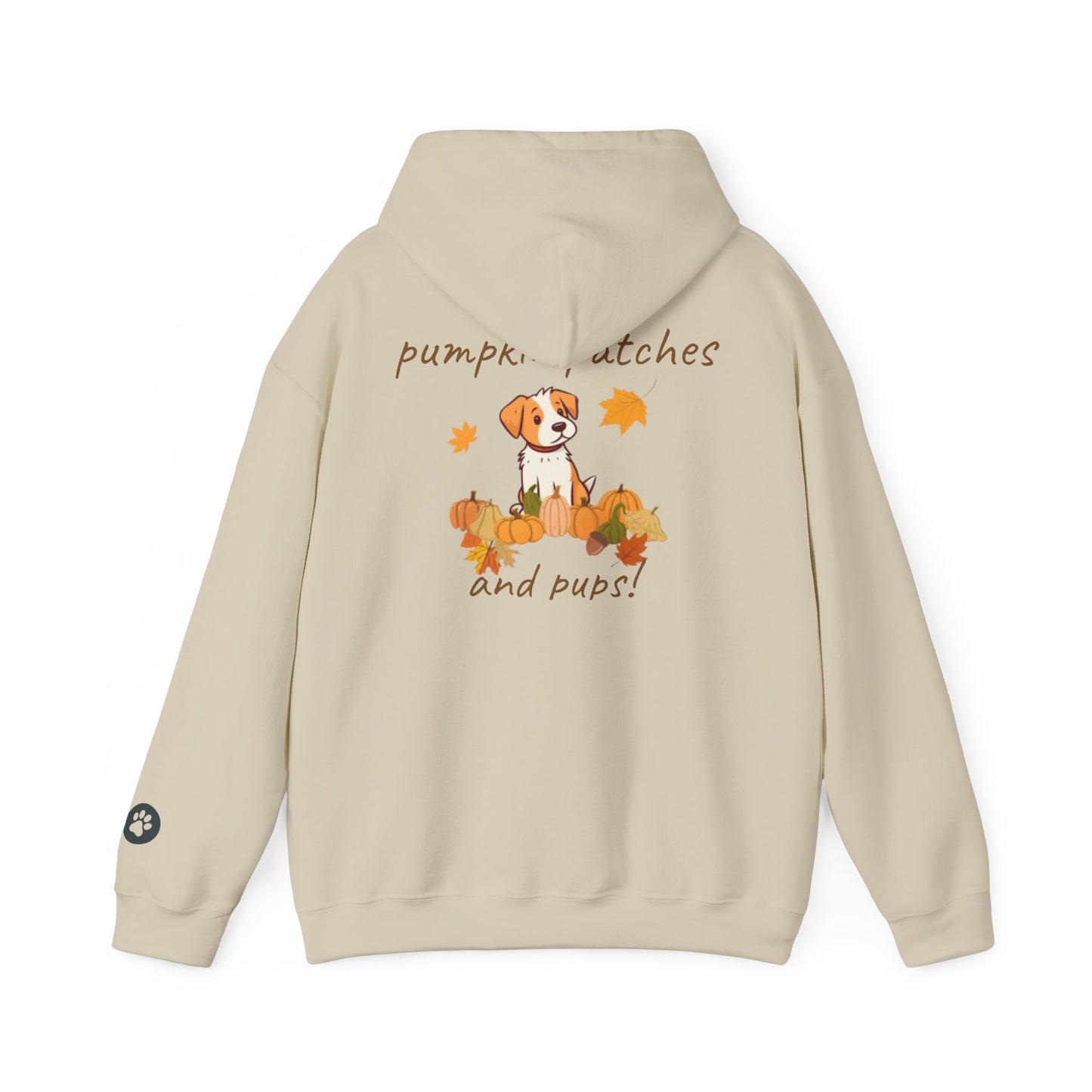 Pumpkin Patches and Pups Fall Hoodie
