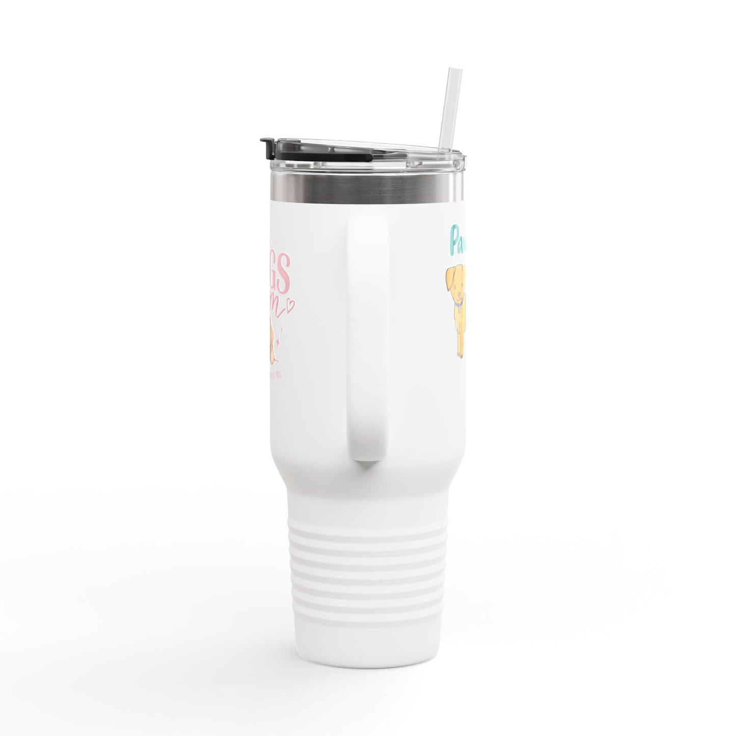 “Dog Mom” Insulated Travel Mug (40oz)