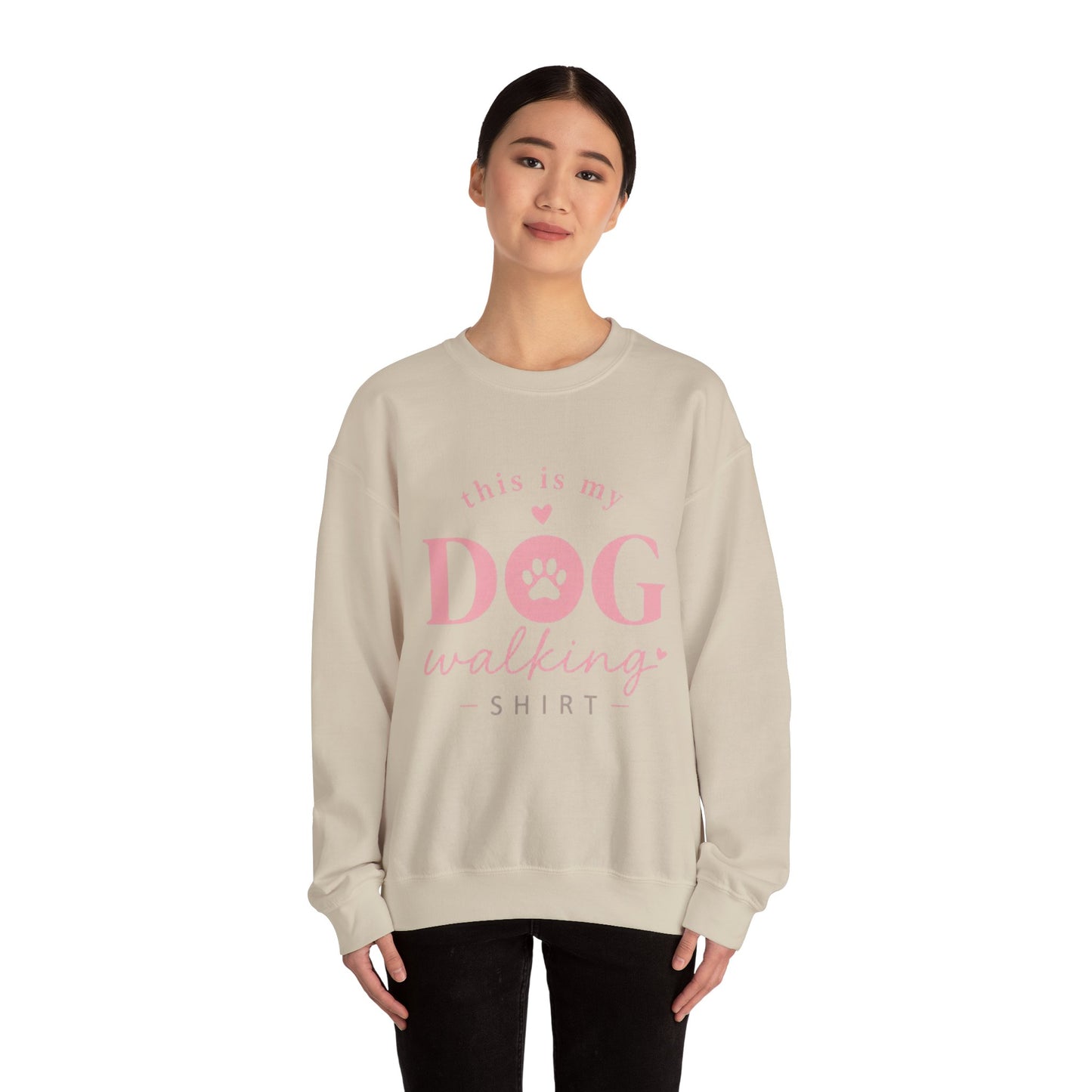“This Is My Dog Walking Shirt” Sweatshirt