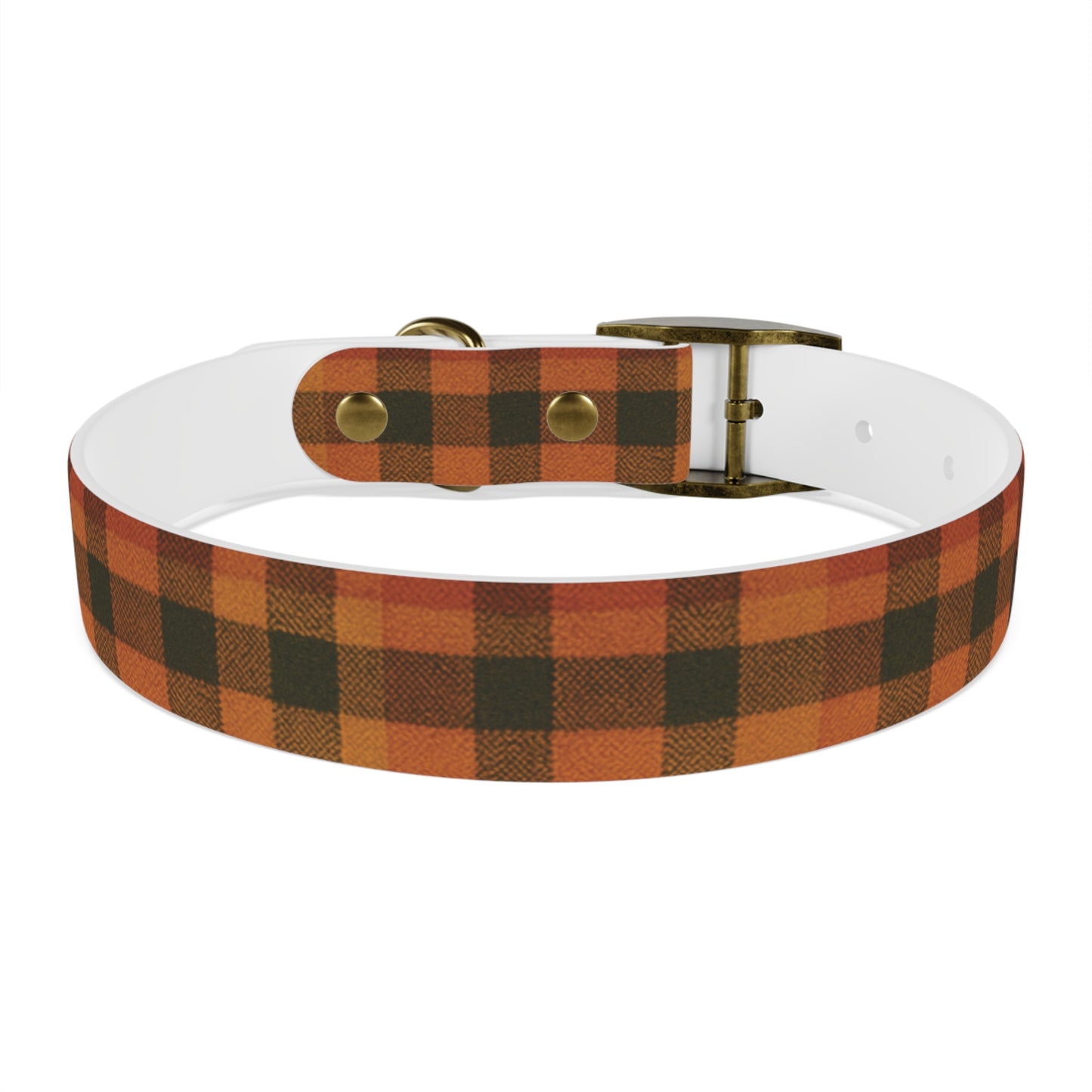 Fall Dog Collar, plaid