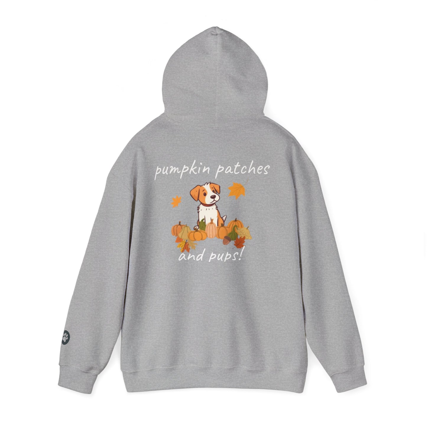 Pumpkin Patches and Pups Fall Hoodie