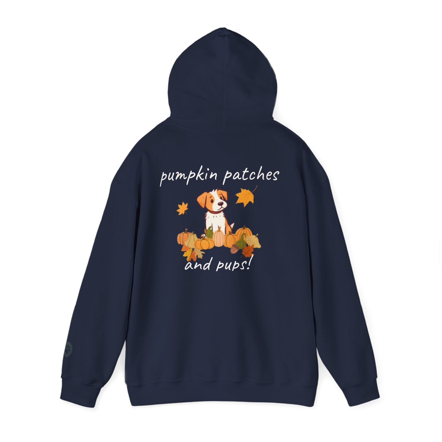 Pumpkin Patches and Pups Fall Hoodie