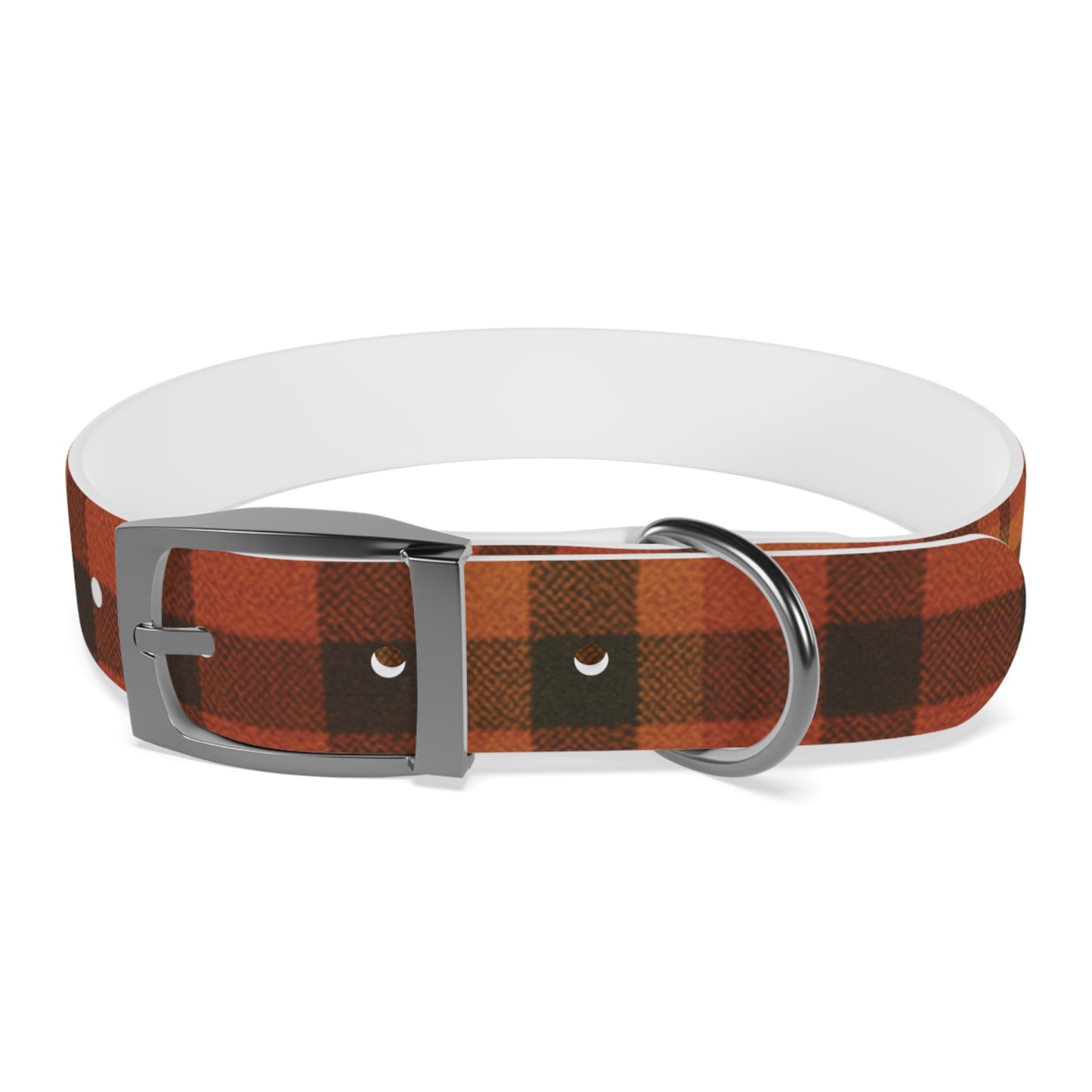 Fall Dog Collar, plaid