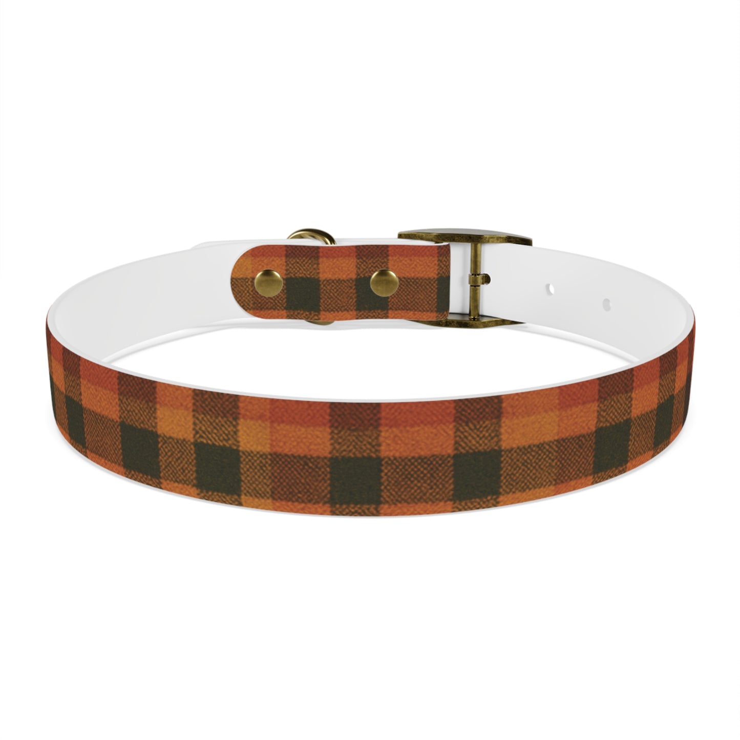 Fall Dog Collar, plaid