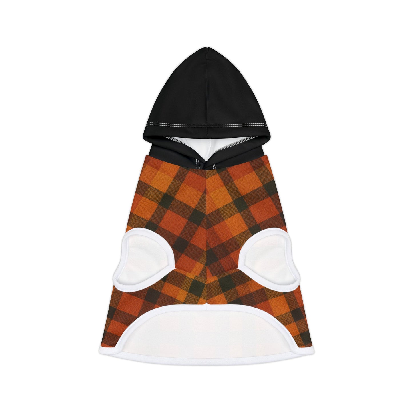 Fall Dog Hoodie, Plaid