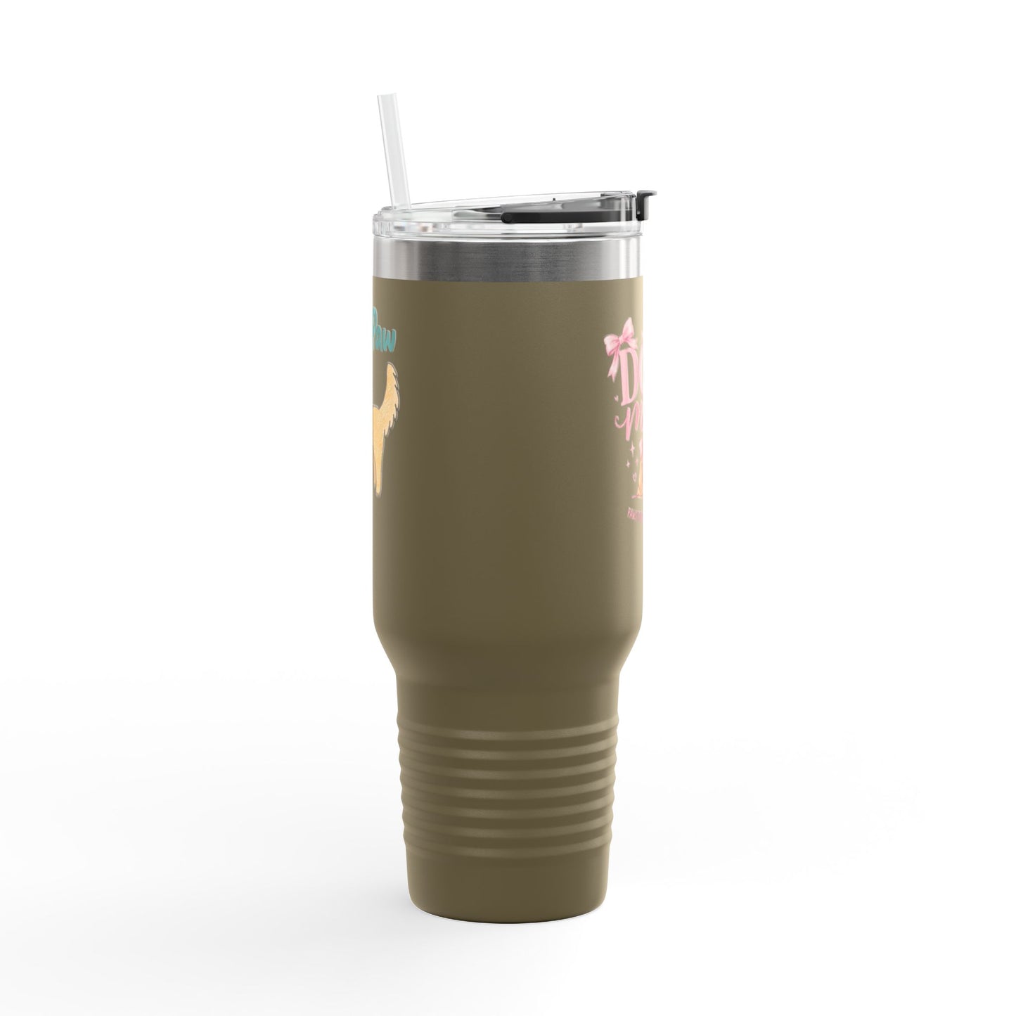 “Dog Mom” Insulated Travel Mug (40oz)