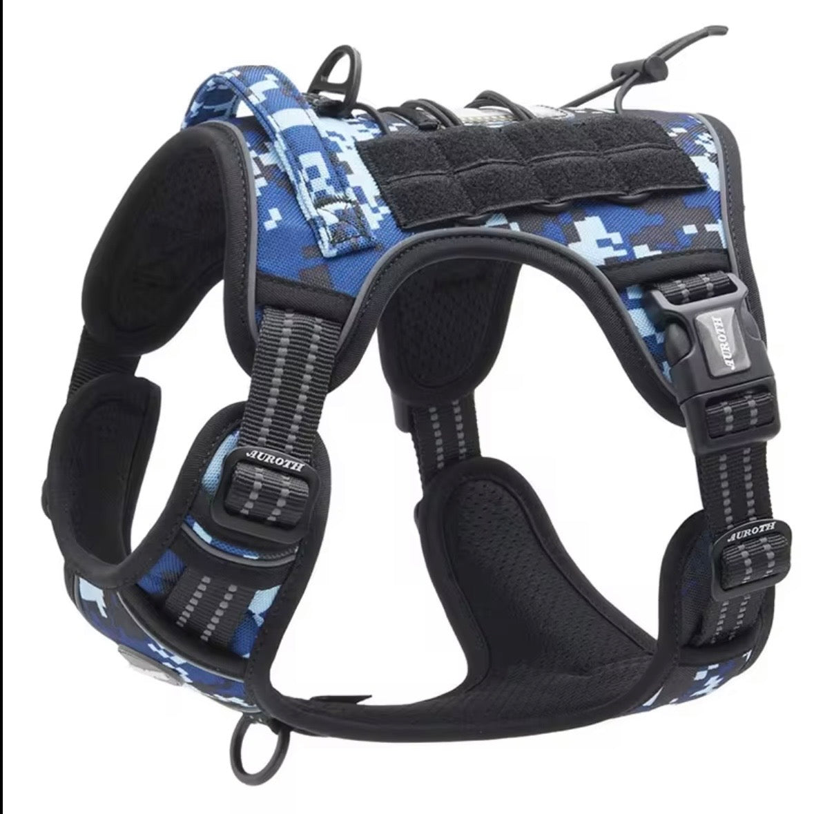 No-Pull Tactical Dog Harness with Front Loop