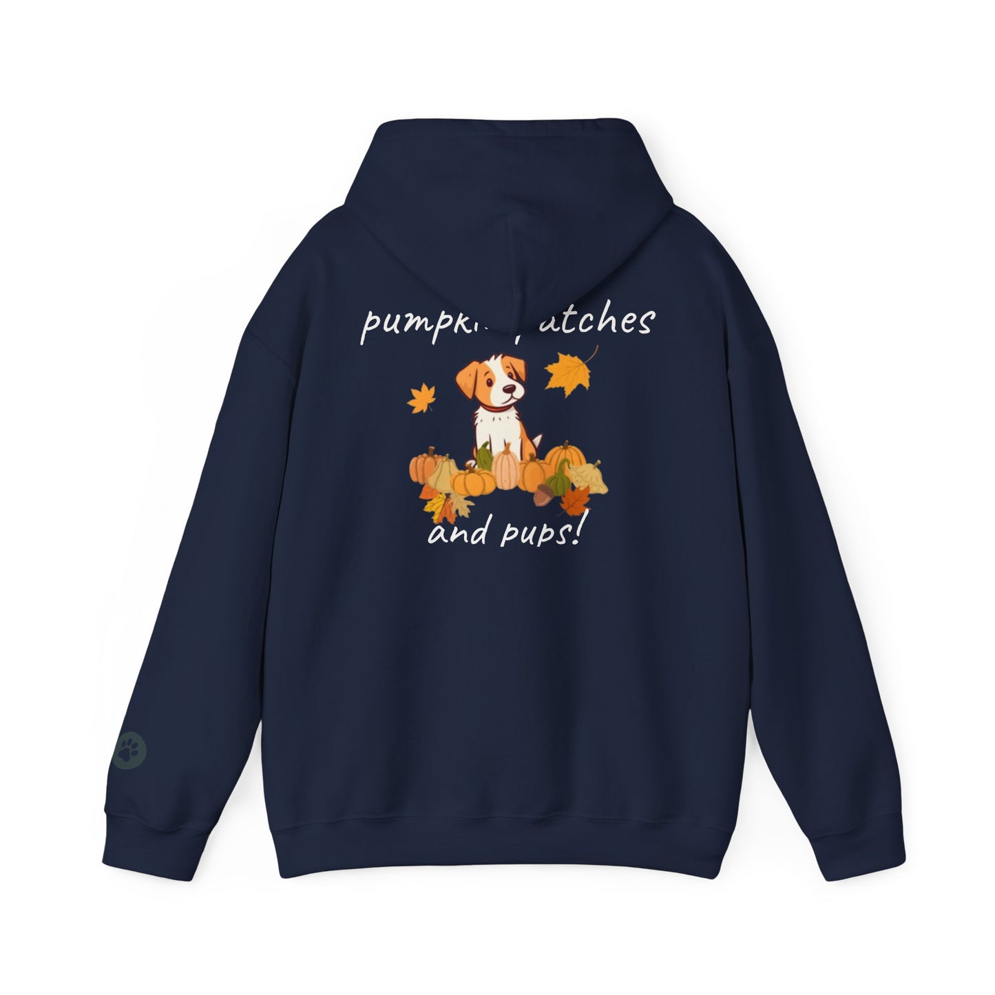 Pumpkin Patches and Pups Fall Hoodie