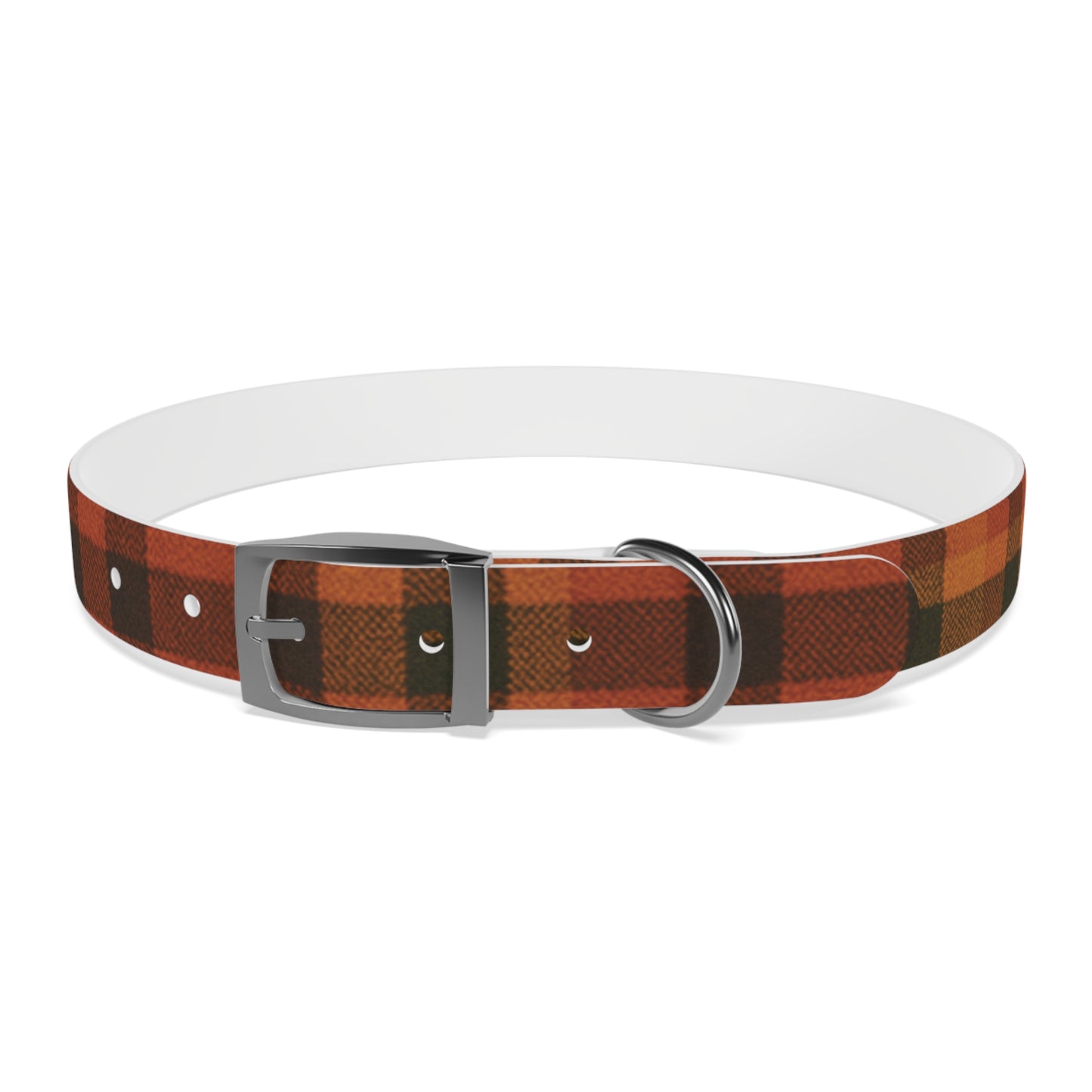 Fall Dog Collar, plaid