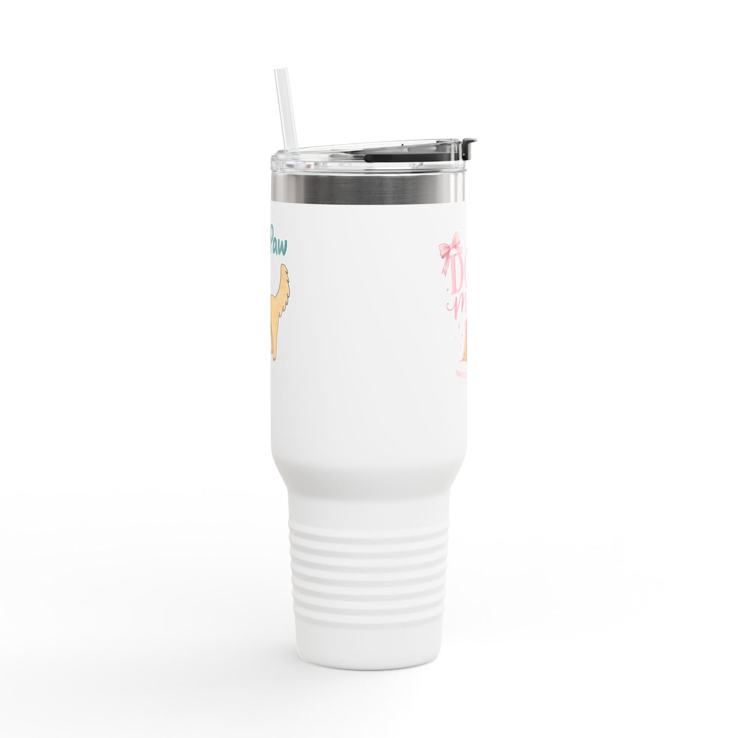 “Dog Mom” Insulated Travel Mug (40oz)