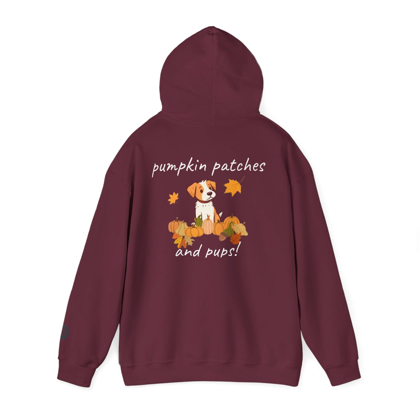 Pumpkin Patches and Pups Fall Hoodie