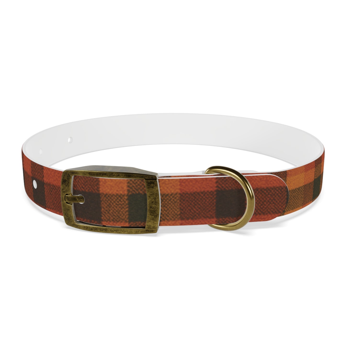 Fall Dog Collar, plaid