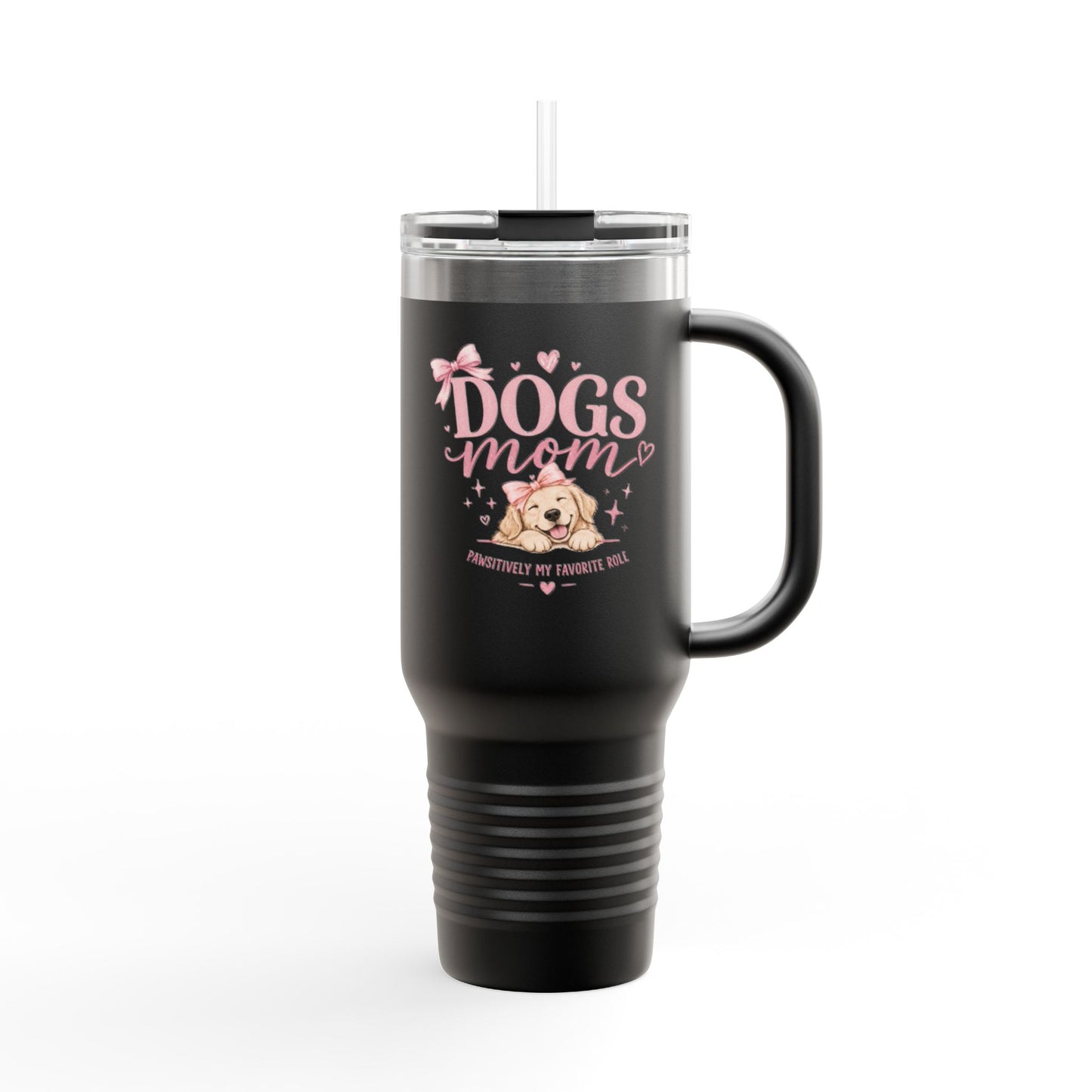 “Dog Mom” Insulated Travel Mug (40oz)
