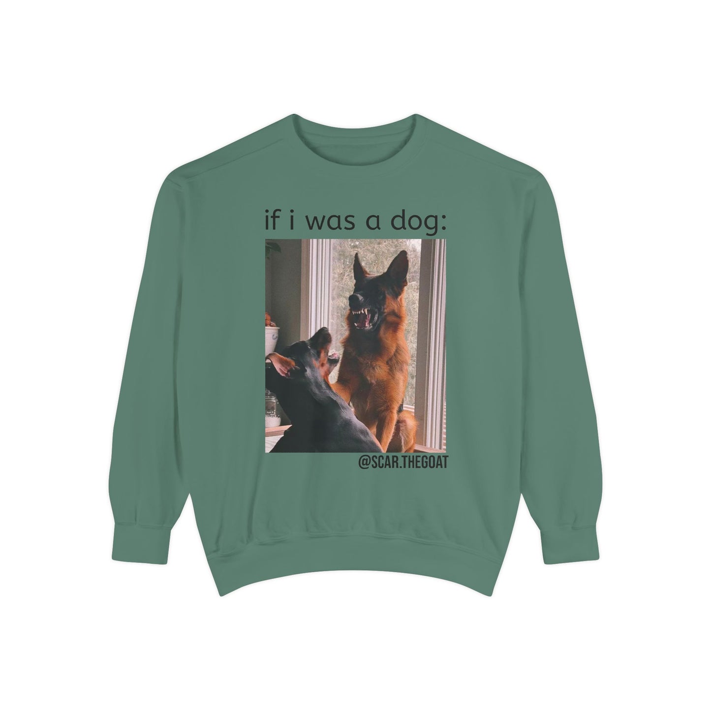 Paw4paw x Scarthegoat Collab — “If I Was a Dog” Graphic Crewneck