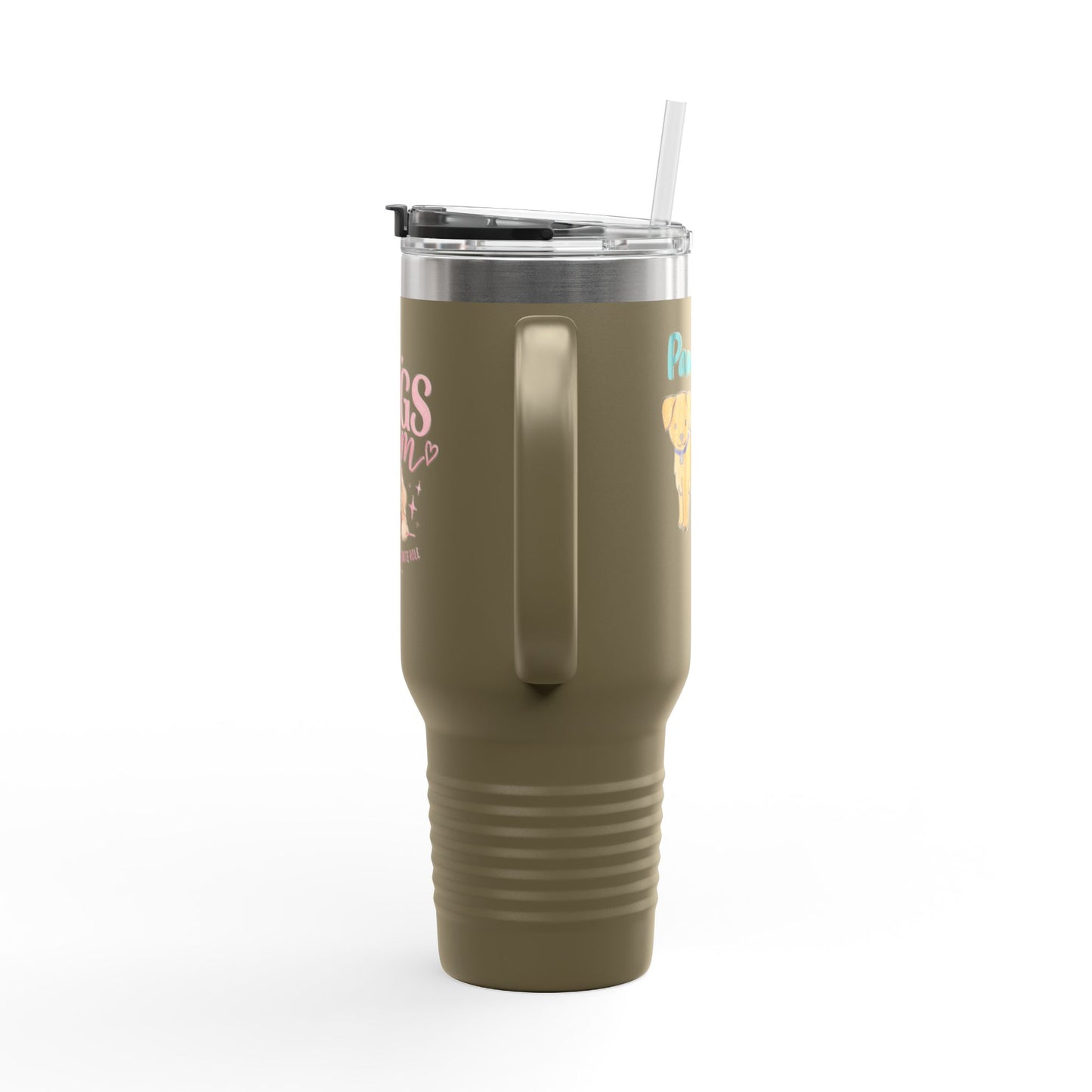 “Dog Mom” Insulated Travel Mug (40oz)