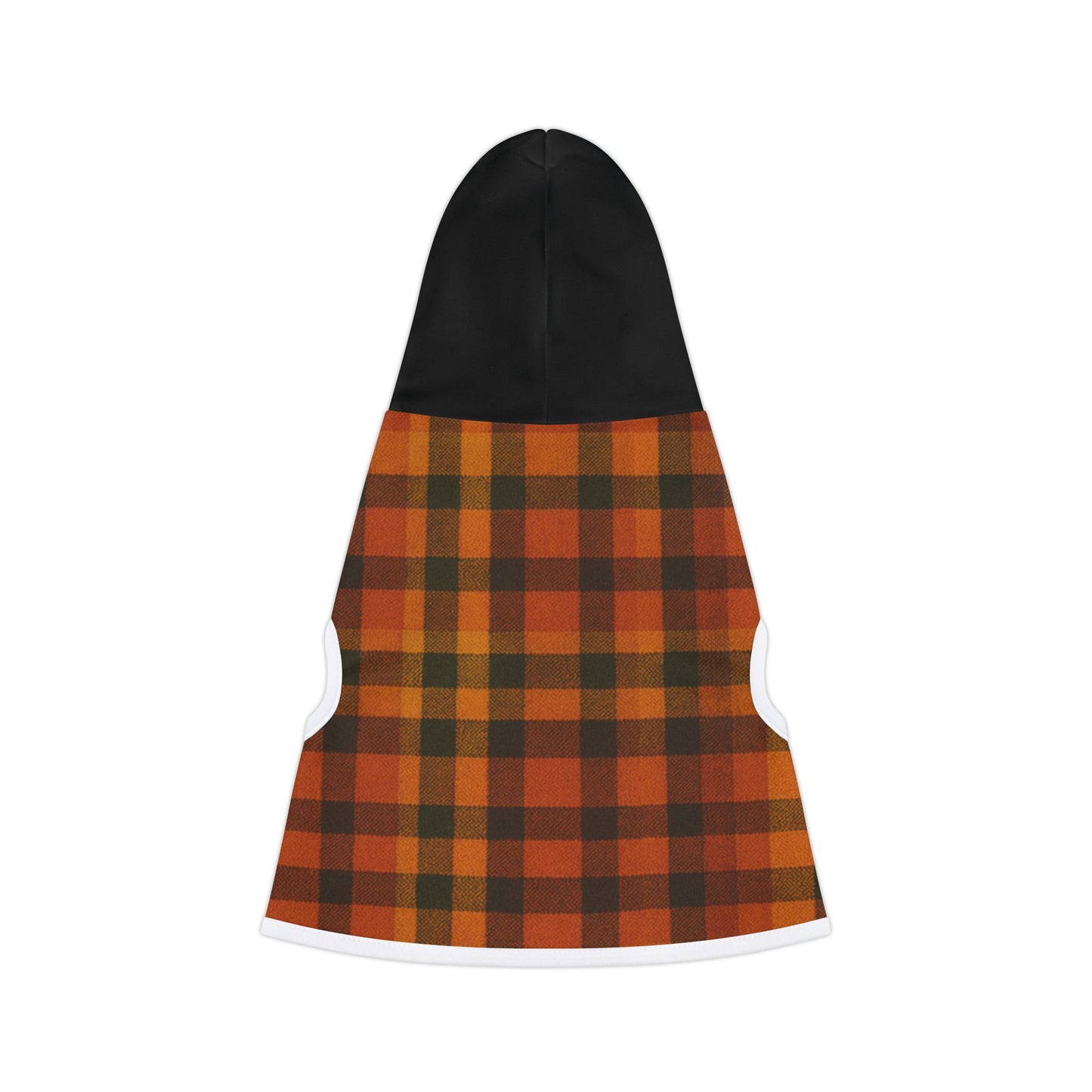 Fall Dog Hoodie, Plaid