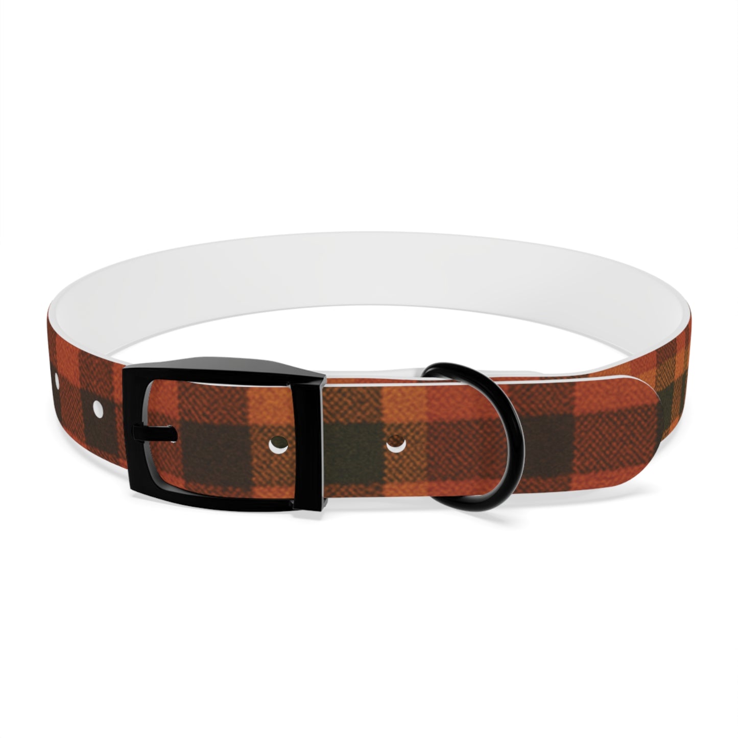 Fall Dog Collar, plaid