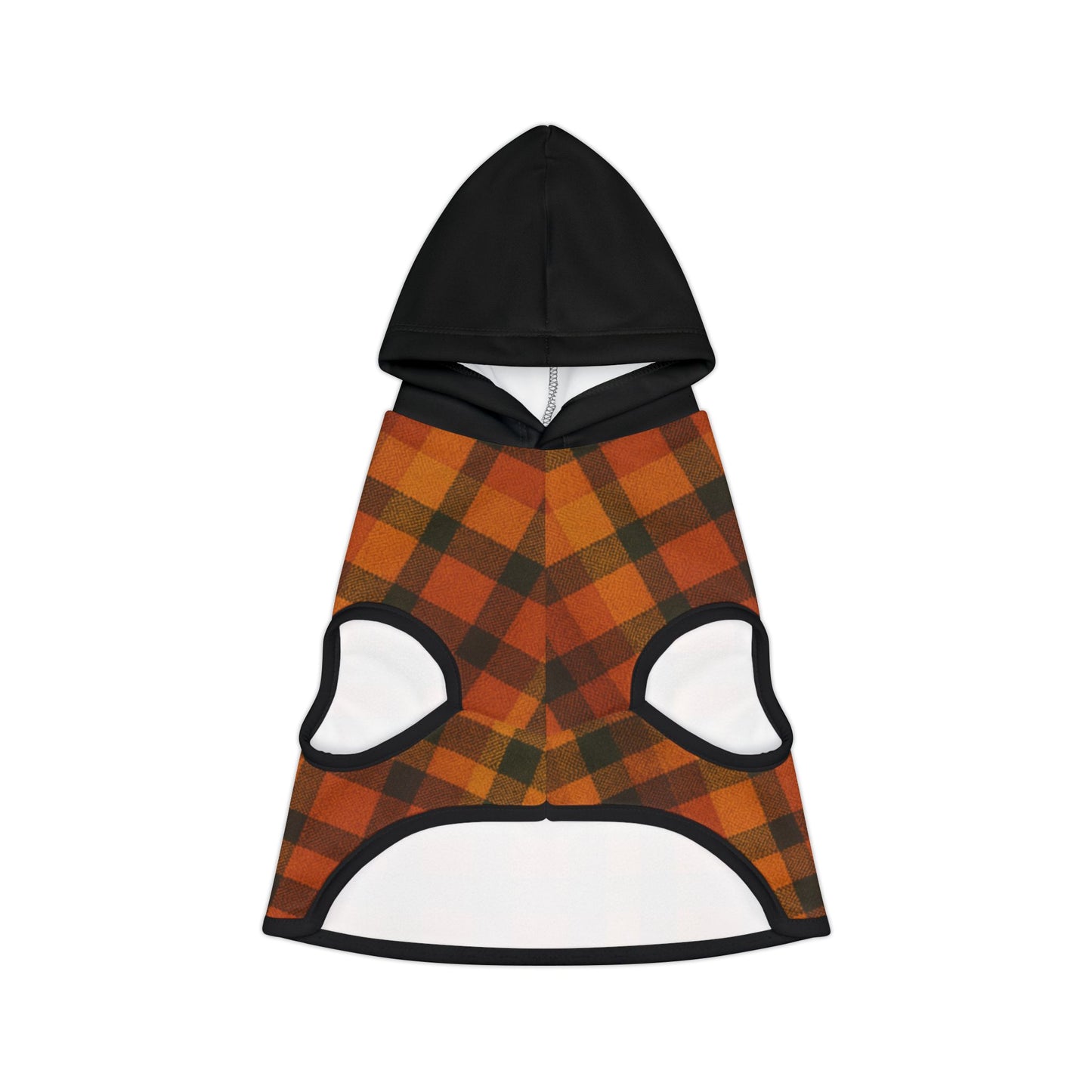 Fall Dog Hoodie, Plaid