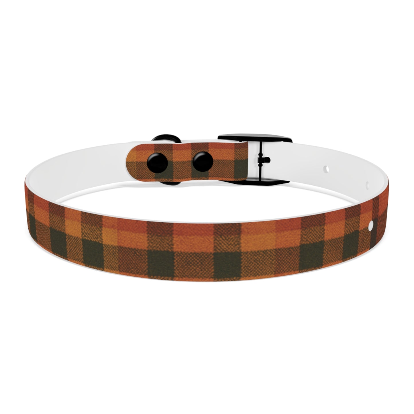 Fall Dog Collar, plaid