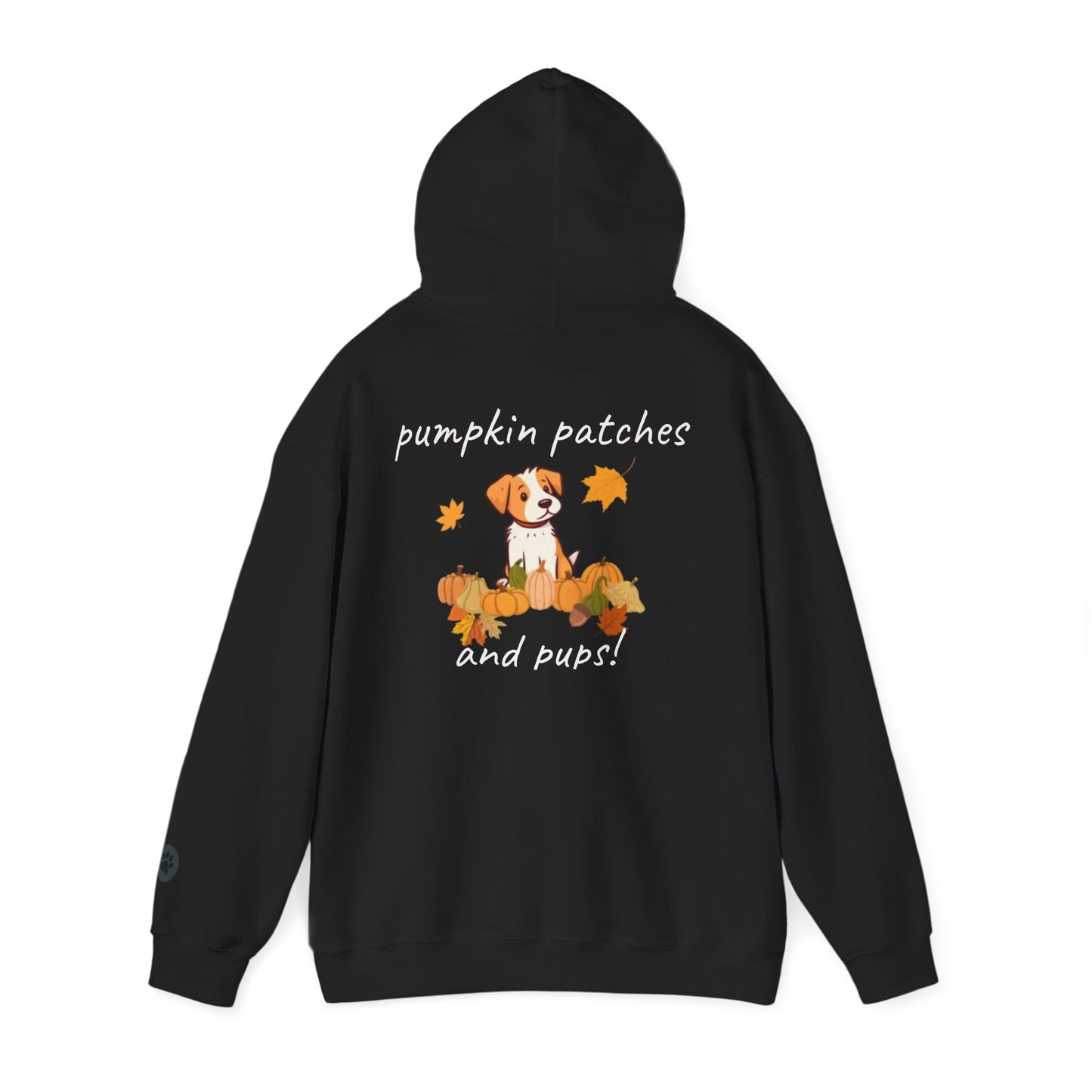 Pumpkin Patches and Pups Fall Hoodie