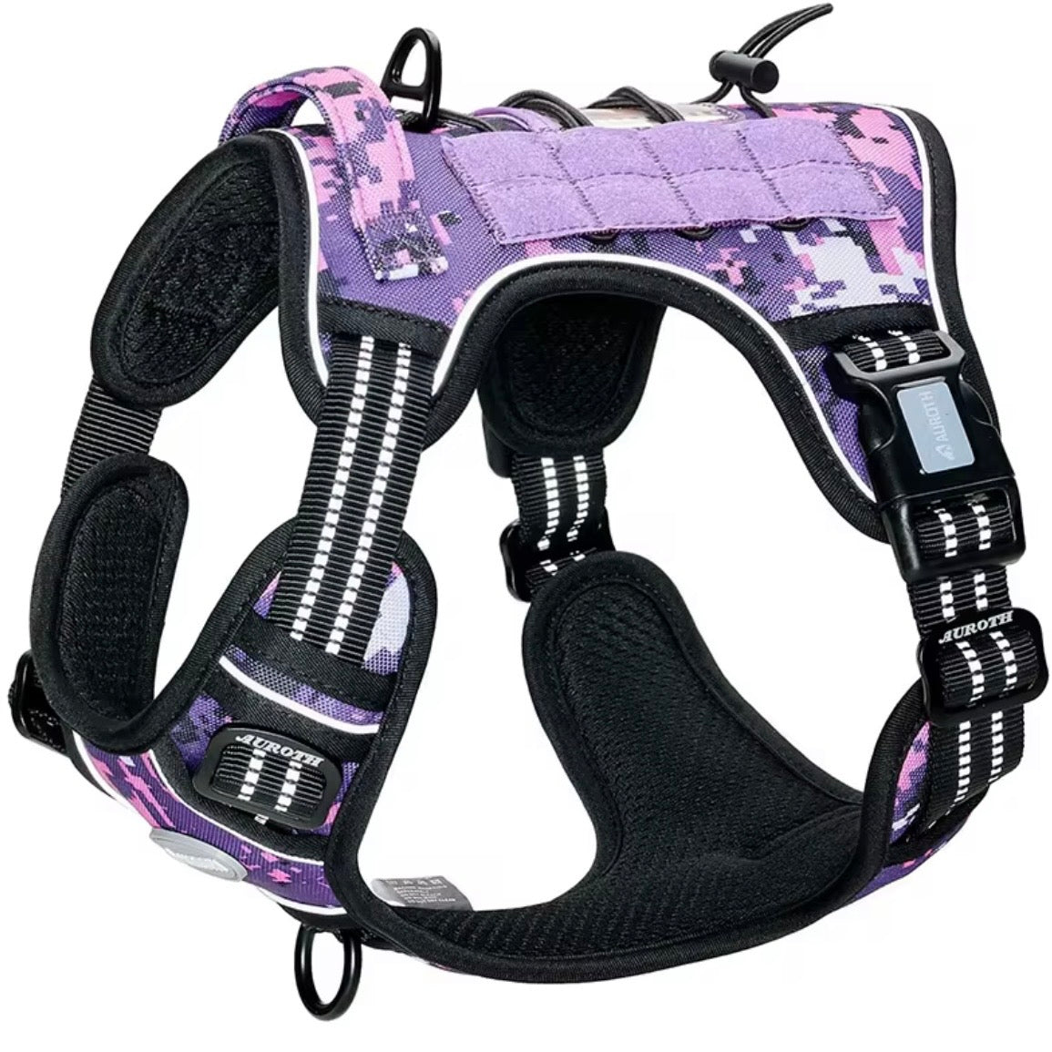 No-Pull Tactical Dog Harness with Front Loop