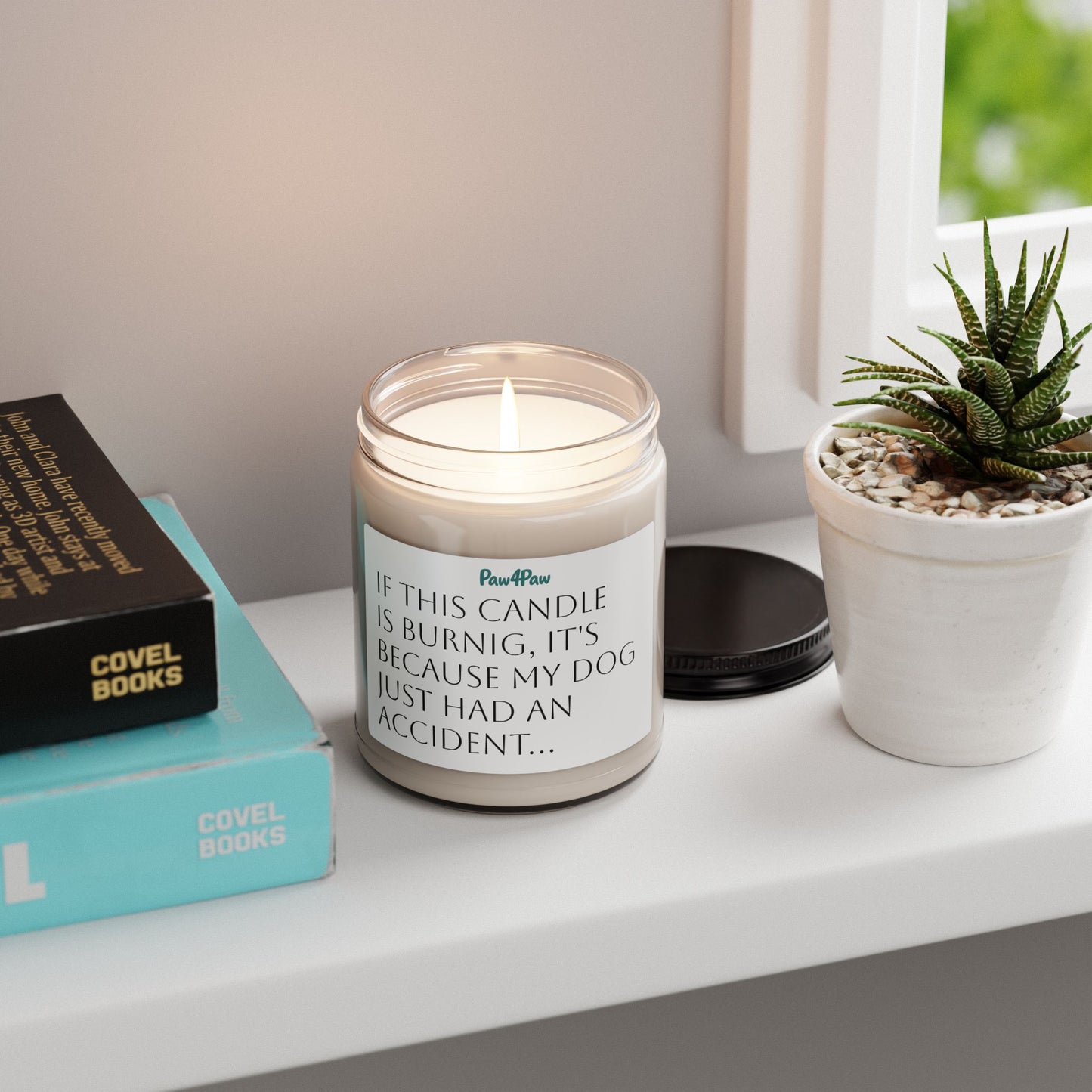 Funny Relatable Dog Scented Candle (9oz)
