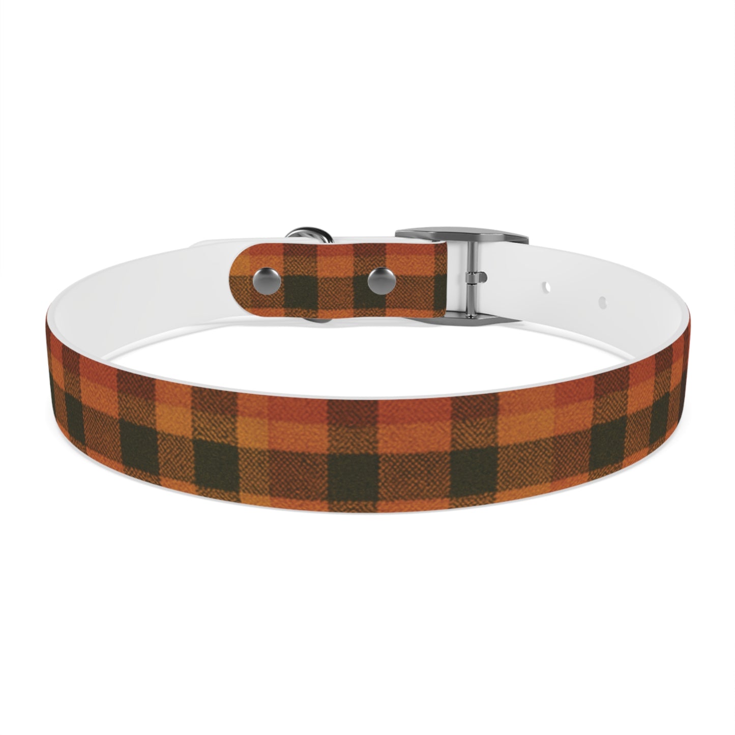 Fall Dog Collar, plaid